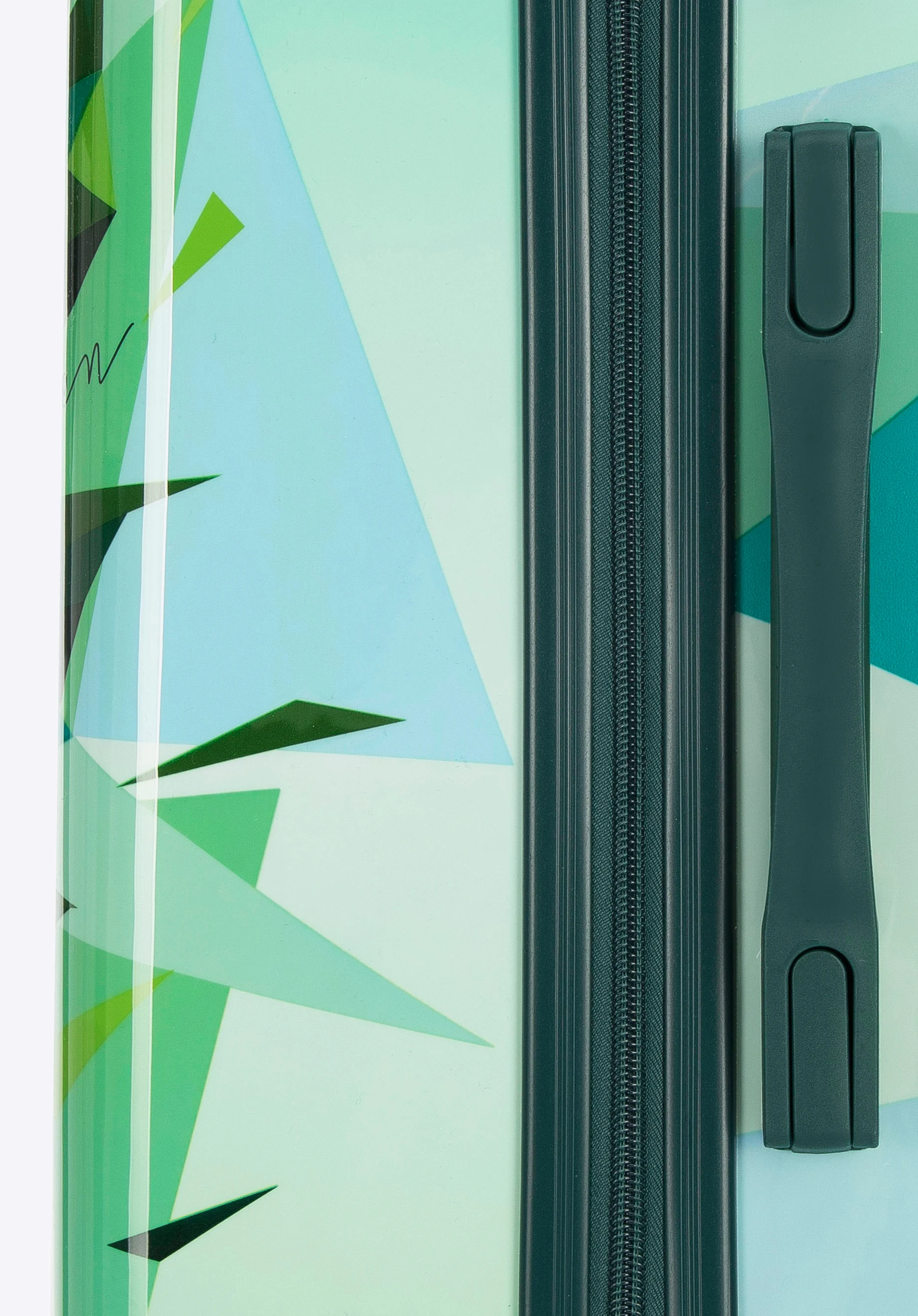 Walizka kabinowa z ABS-u z nadrukiem