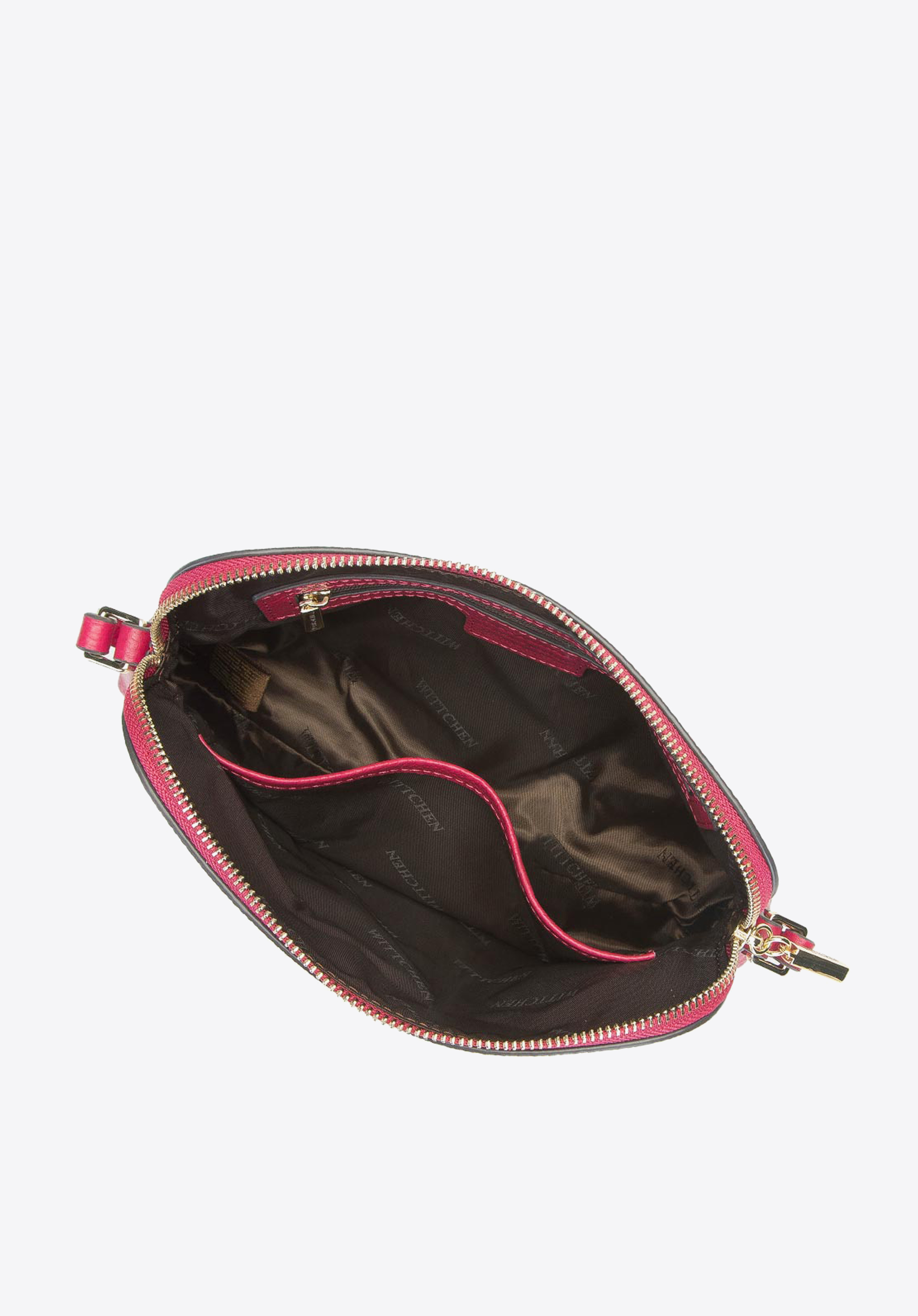 Damska listonoszka skórzana trapezowa