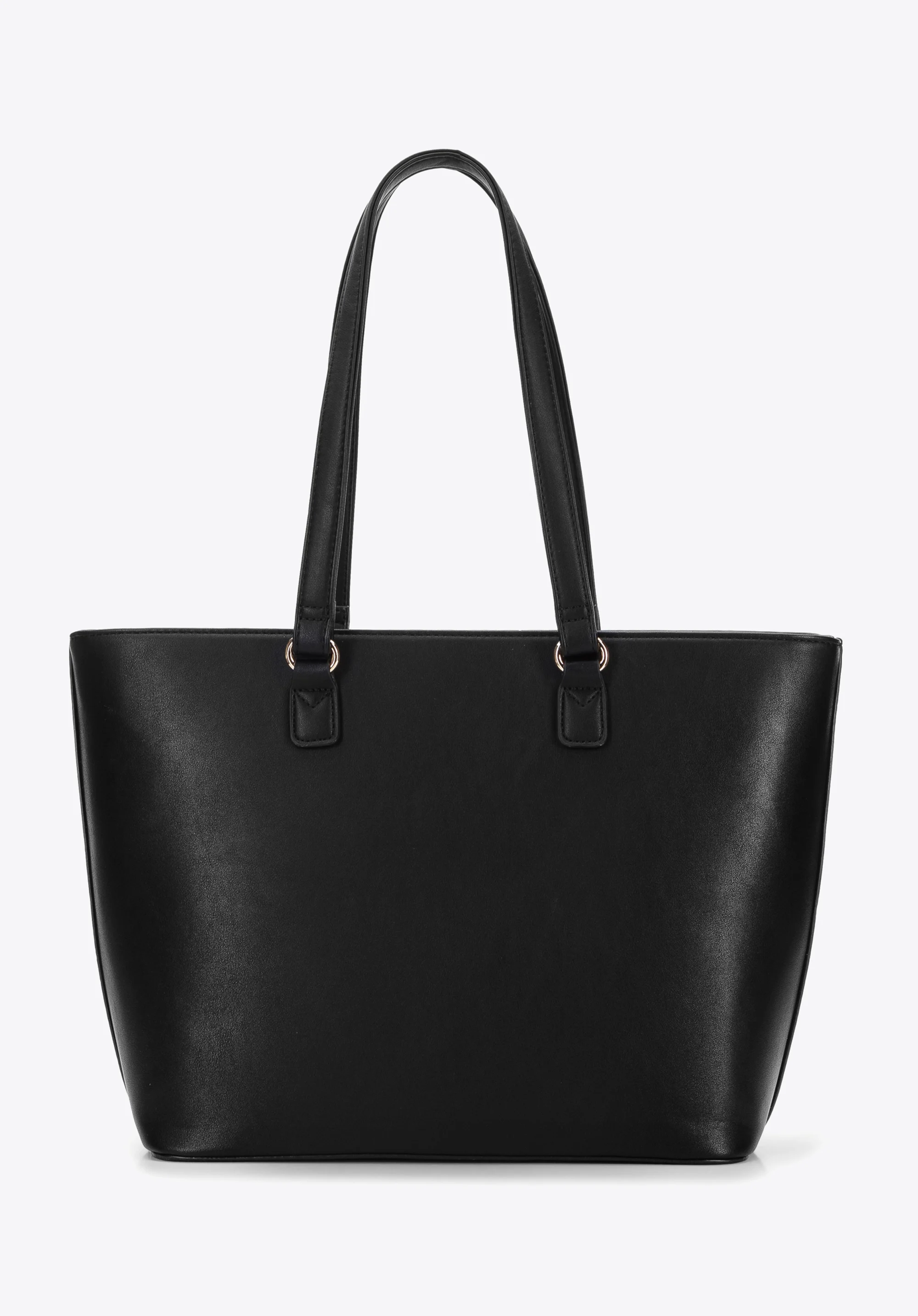 Damska shopperka z łańcuchem na przodzie