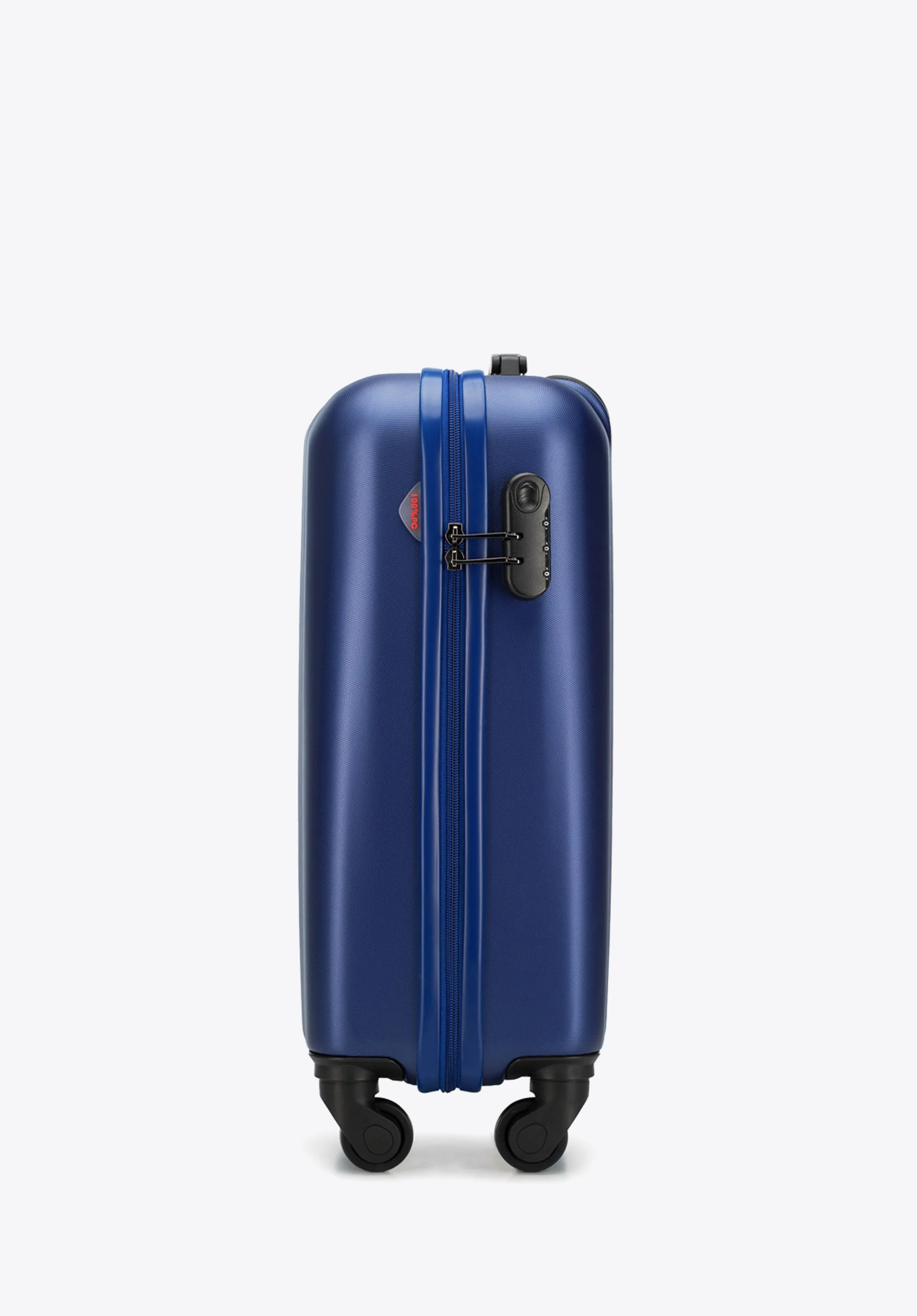 Walizka kabinowa z polikarbonu fakturowana