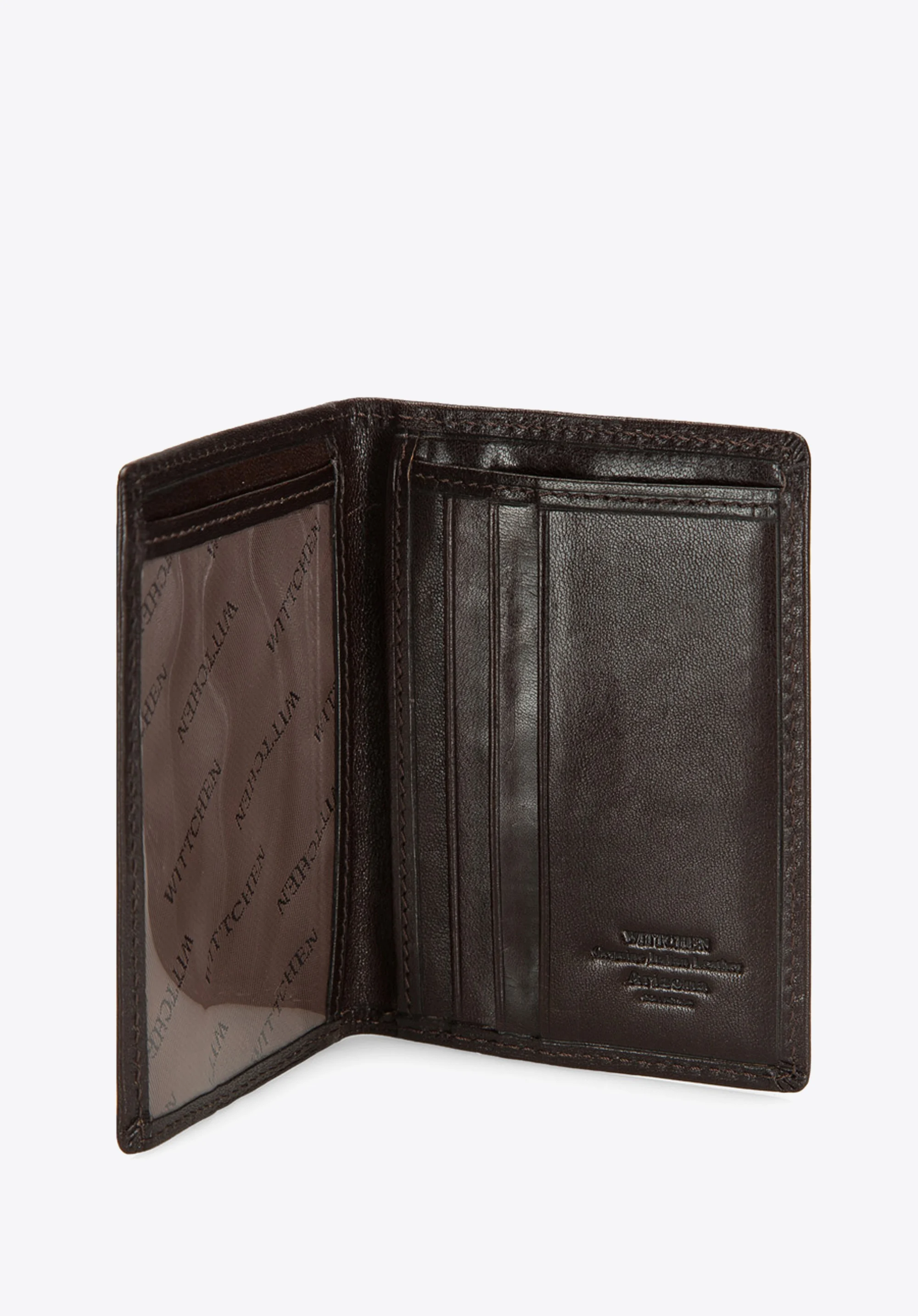 Etui na dokumenty ze skóry z herbem