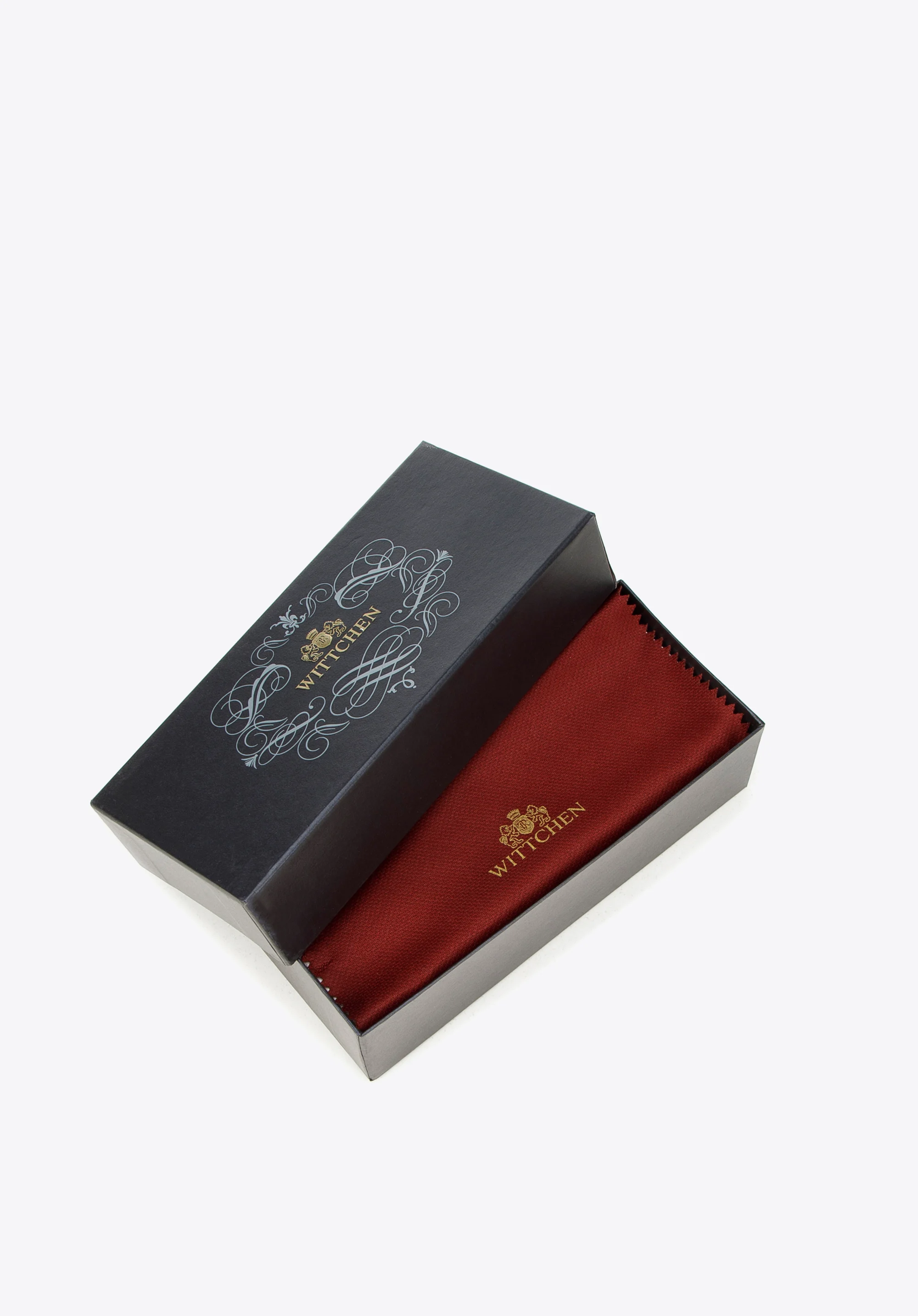 Etui na długopisy skórzane trójkątne