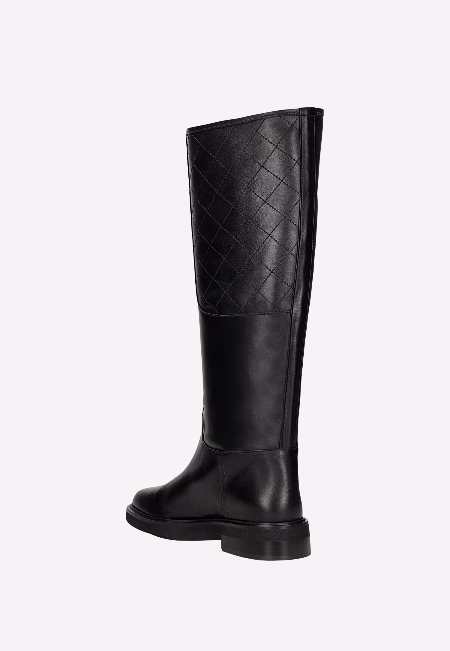 Jasnobrązowe skórzane kozaki typu oficerki