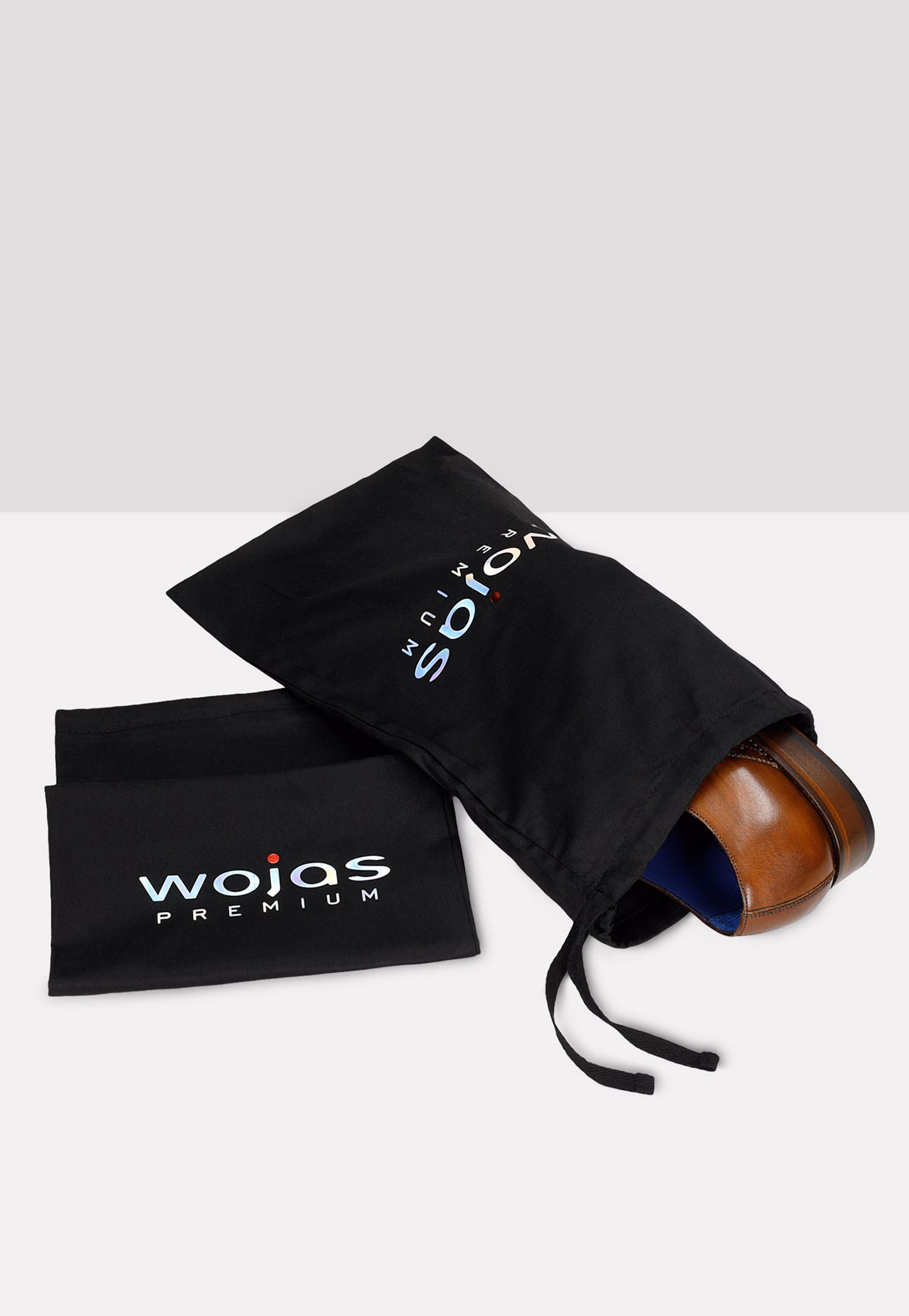 Oxfordy męskie PREMIUM w kolorze jasnego brązu