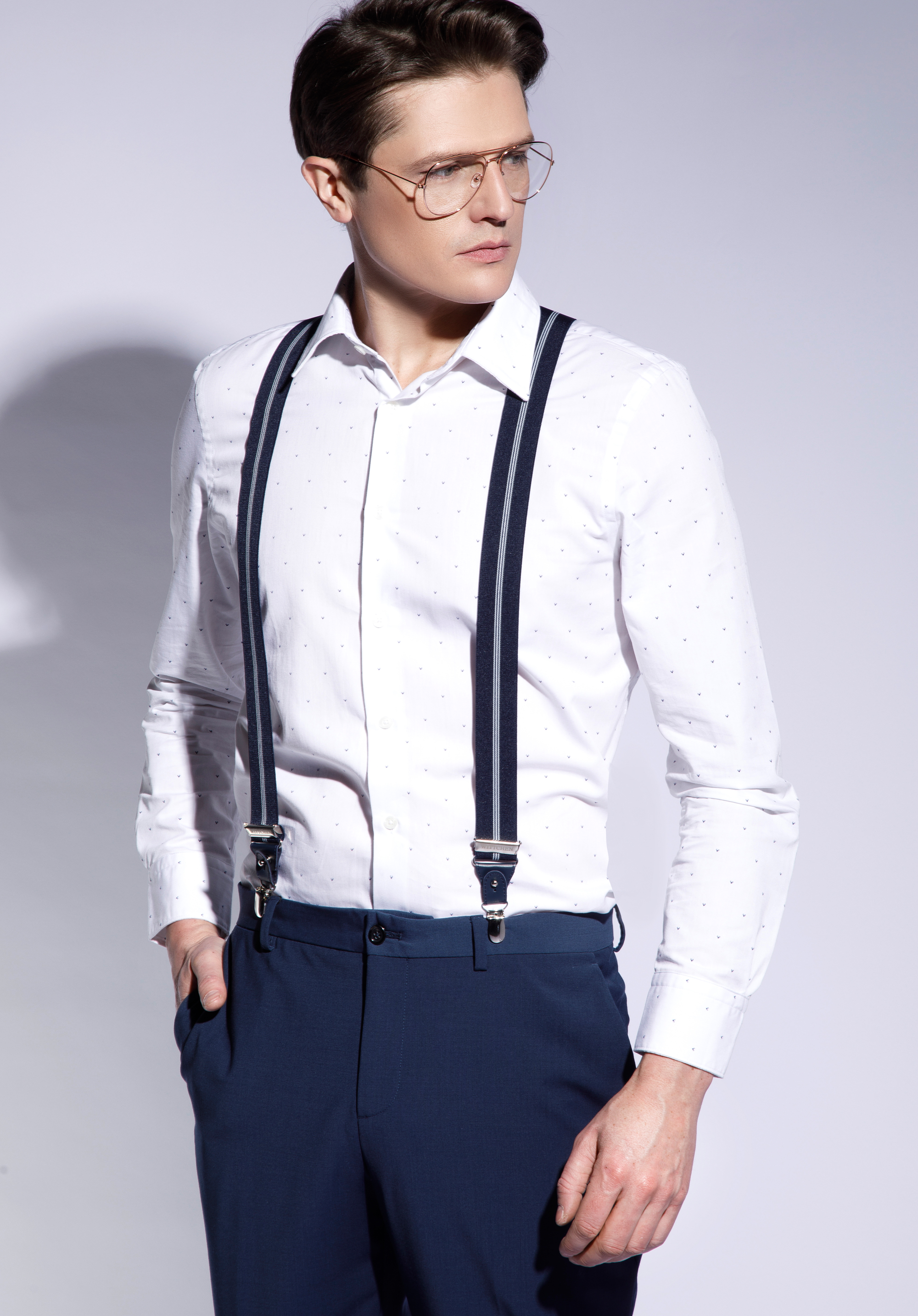 Męskie szelki do spodni