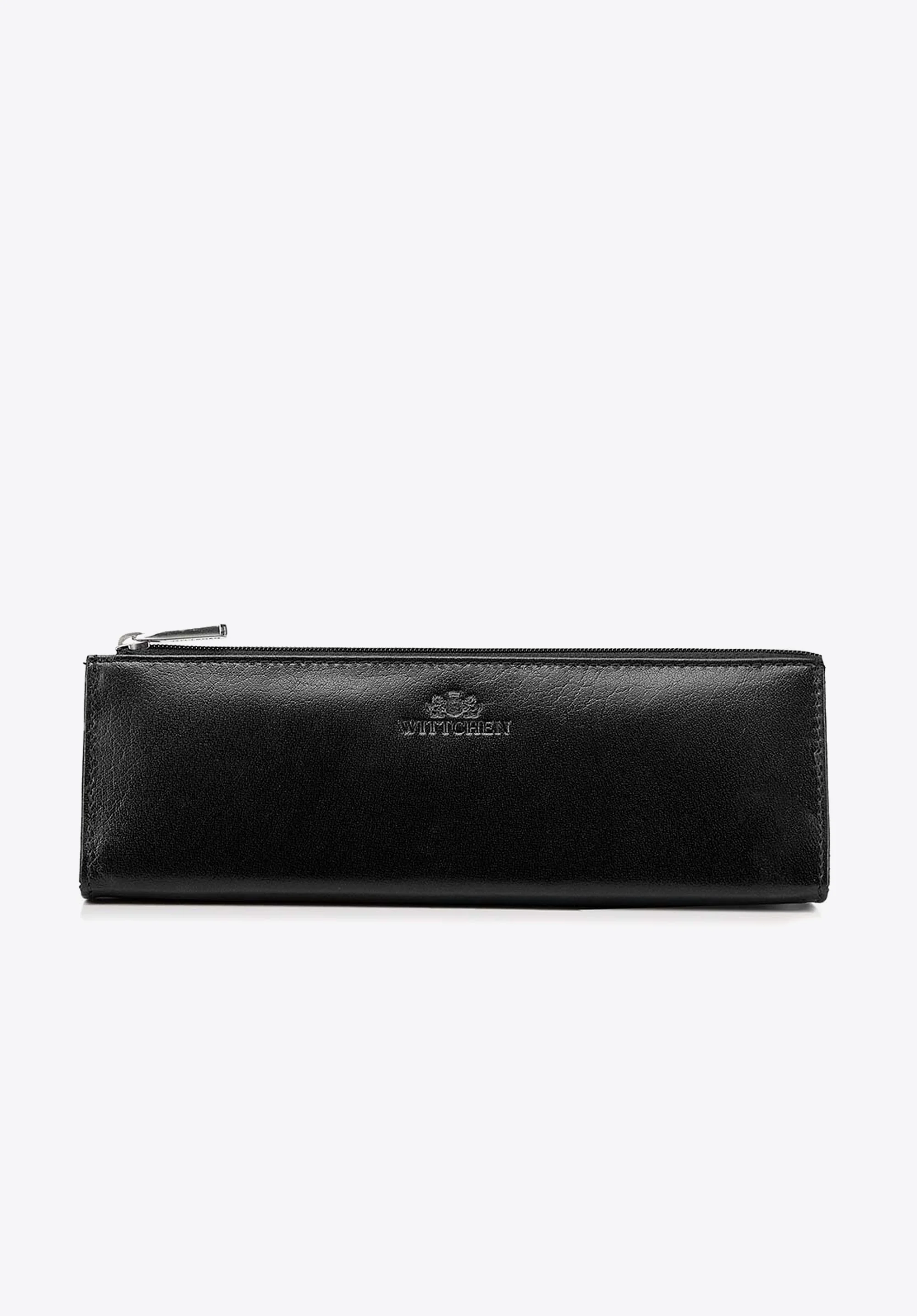 Etui na długopisy skórzane trójkątne