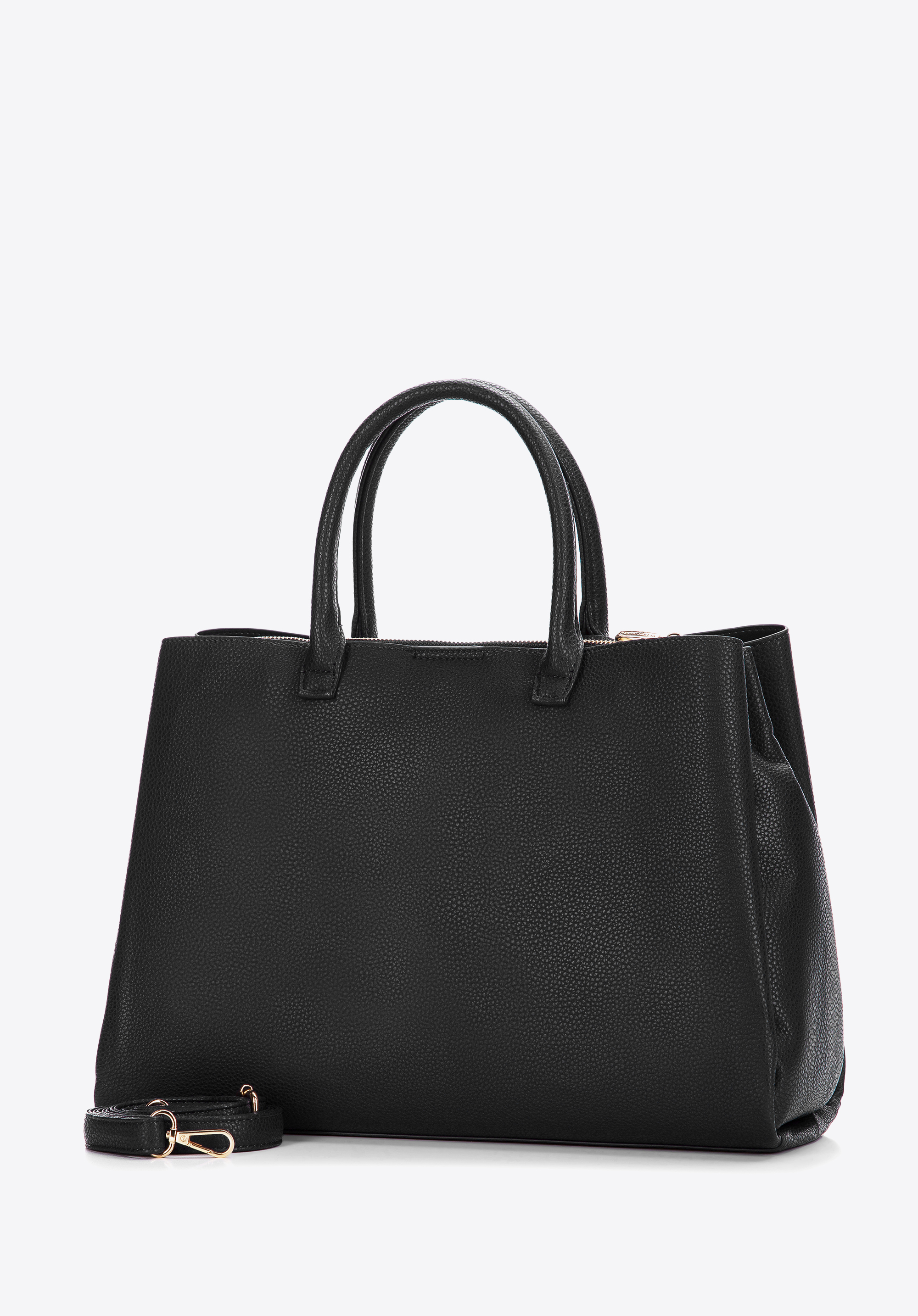 Torba kuferek z zamykaną przegrodą