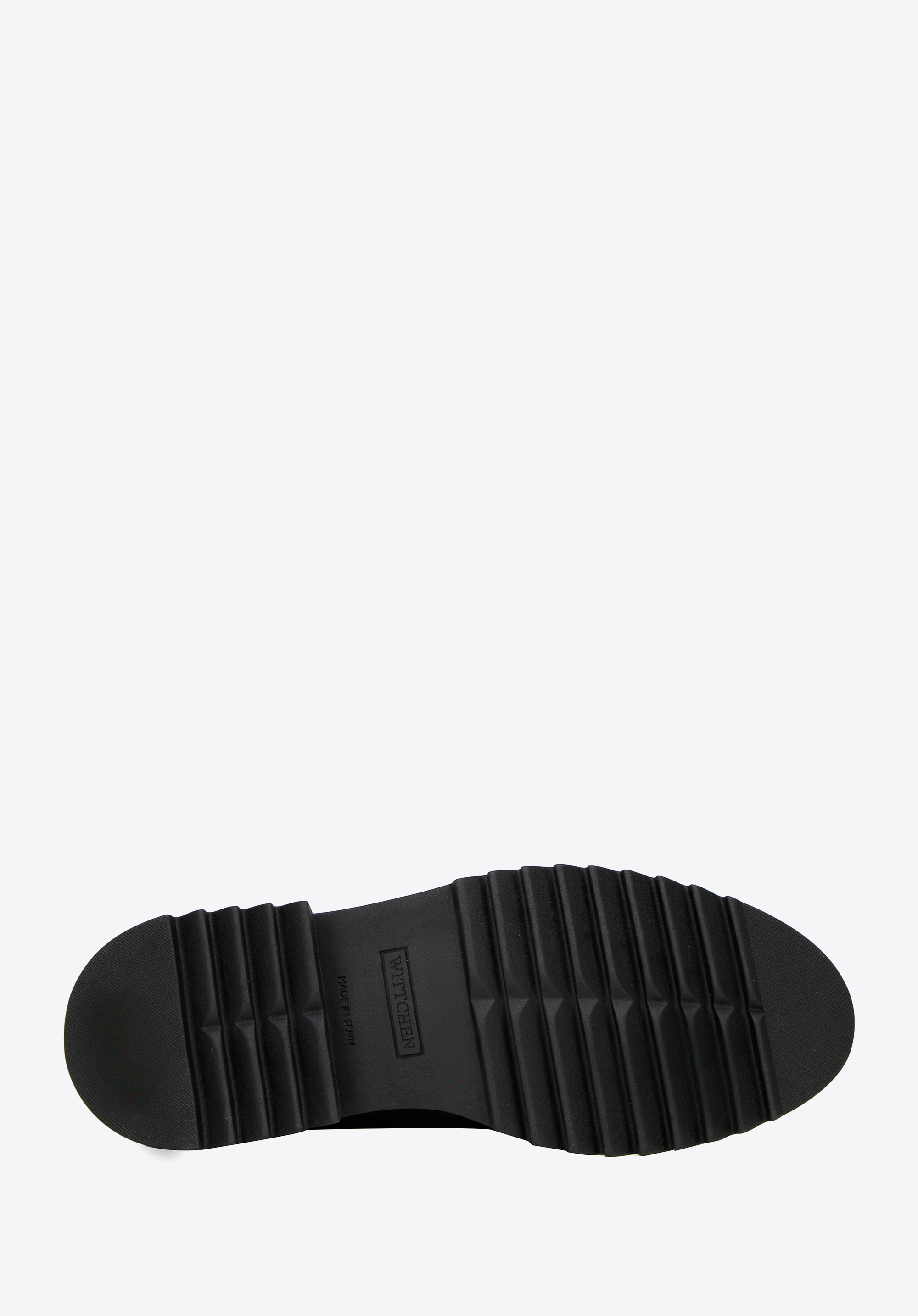 Damskie mokasyny zamszowe na platformie