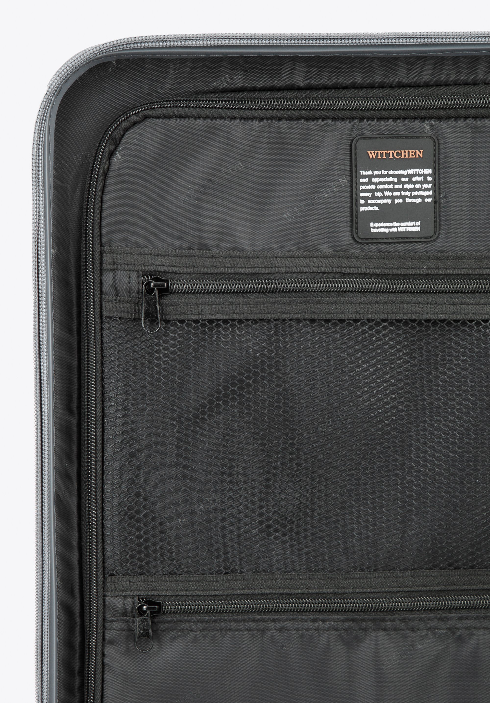 Walizka kabinowa z polikarbonu poszerzana