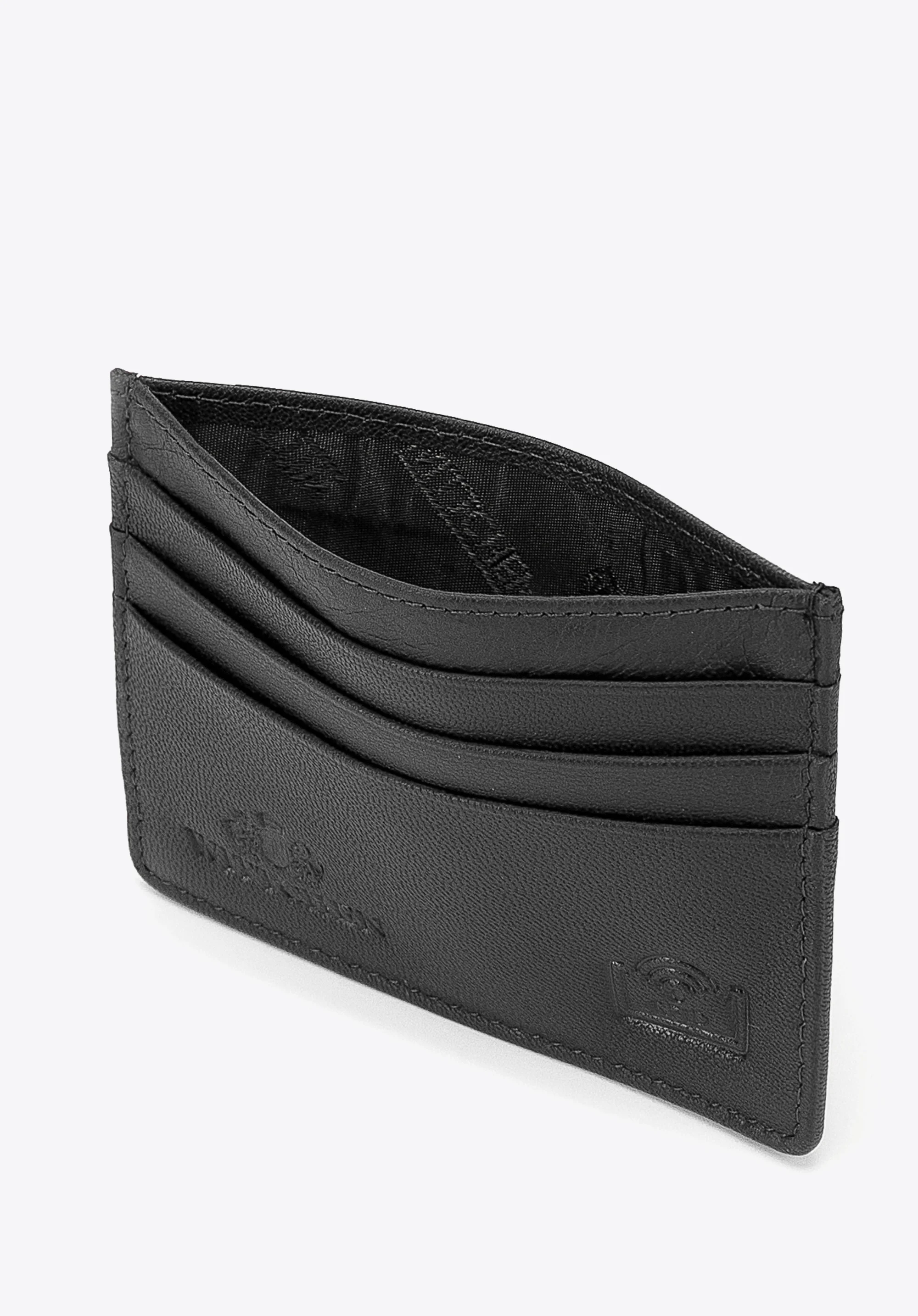 Etui skórzane z ochroną kart