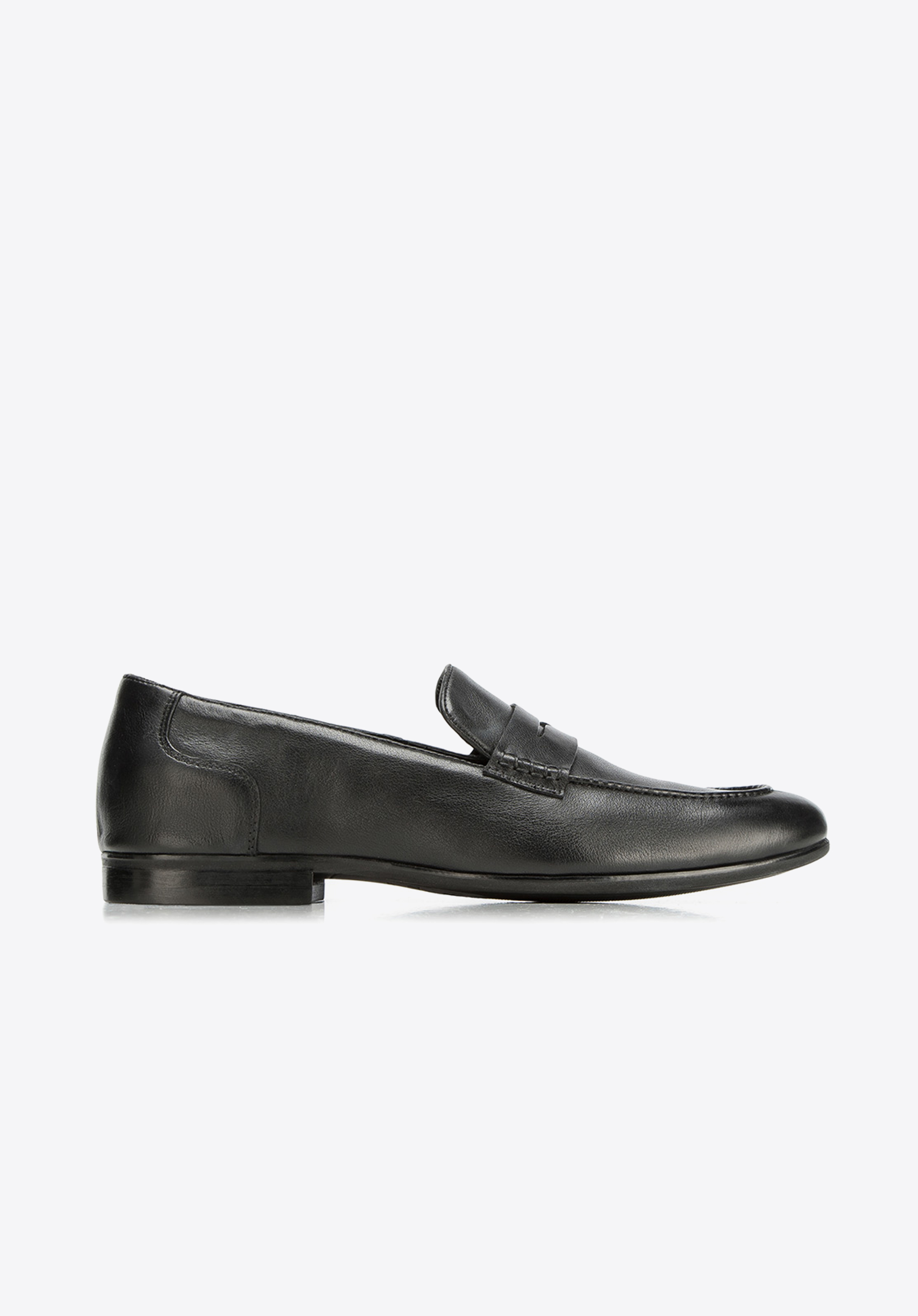 Męskie mokasyny skórzane