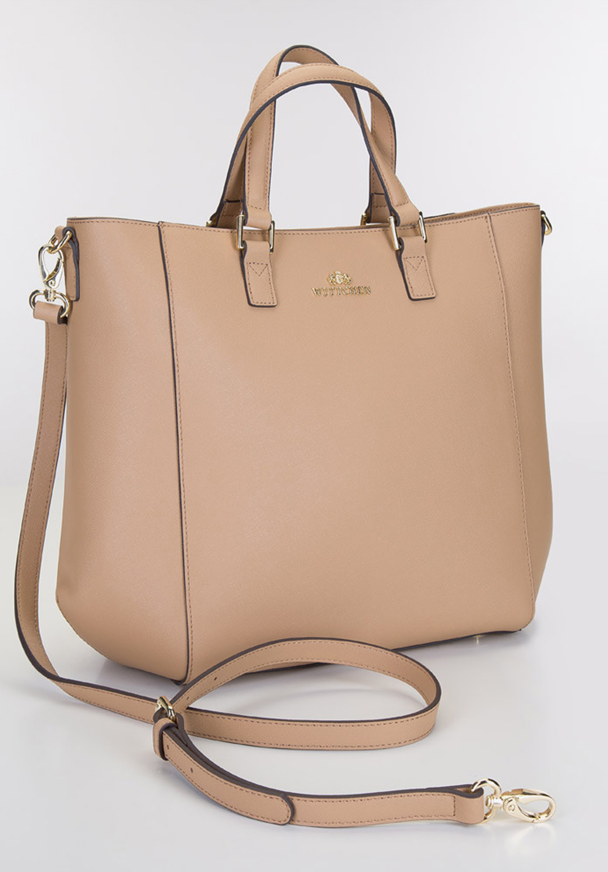 Torebka shopperka skórzana klasyczna