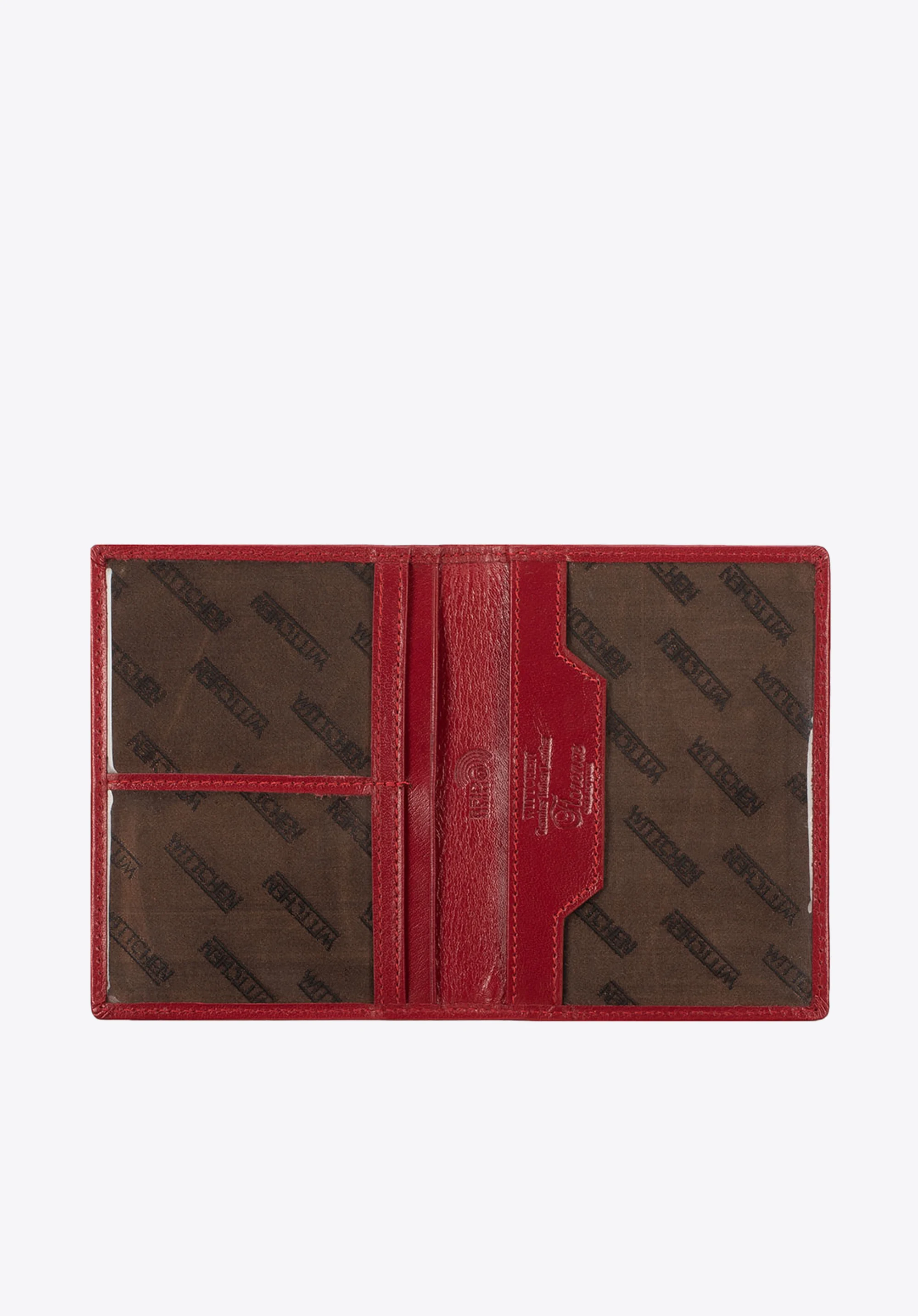 Etui na dokumenty skórzane proste