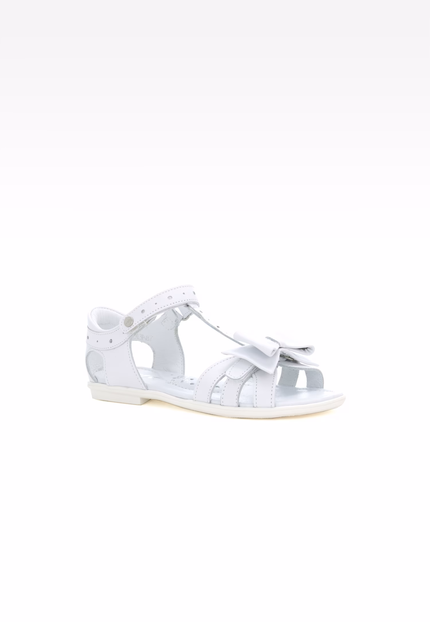 Sandały BARTEK W-56182/B87, dla dziewcząt, biały