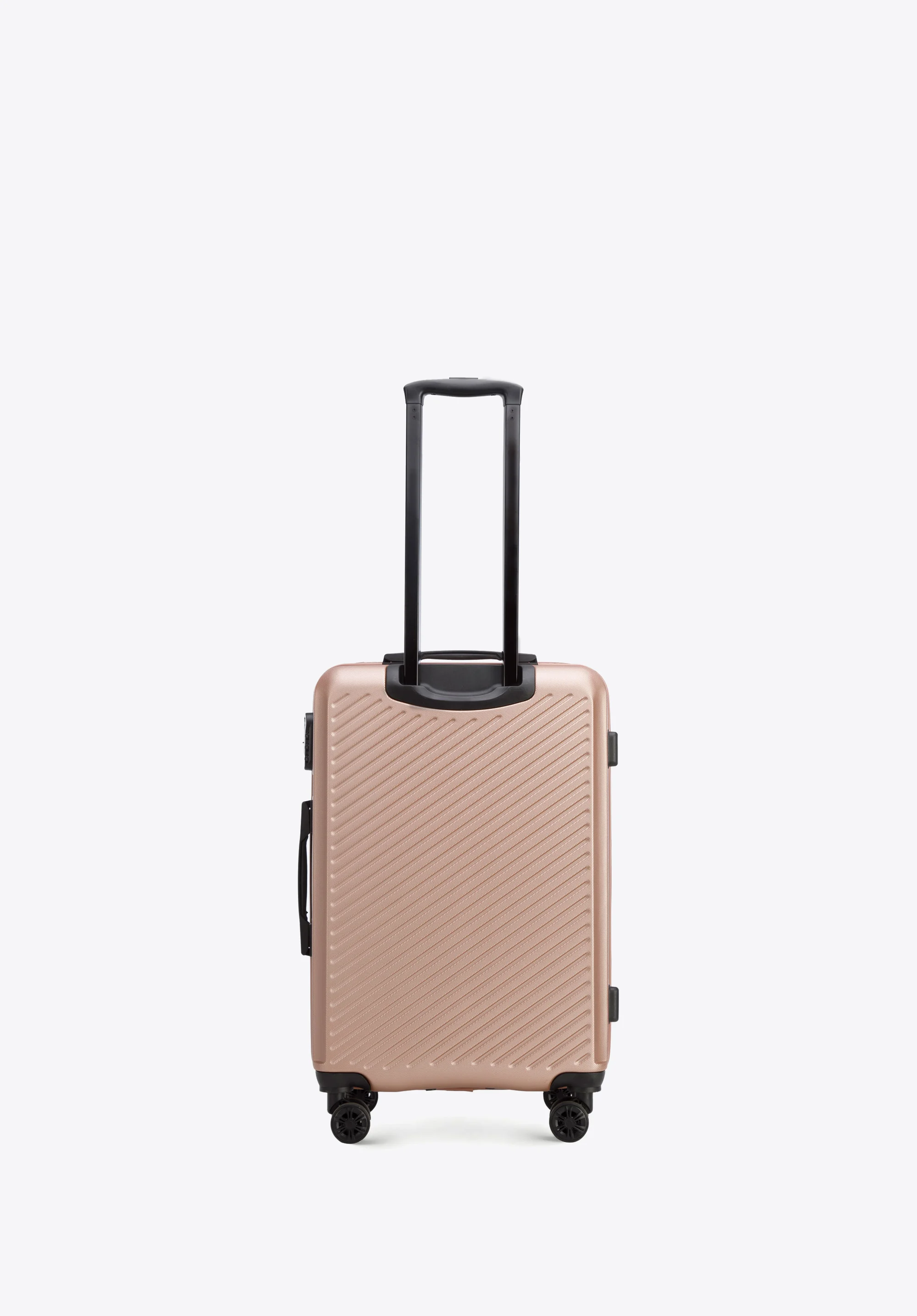 Walizka kabinowa z ABS-u w ukośne paski