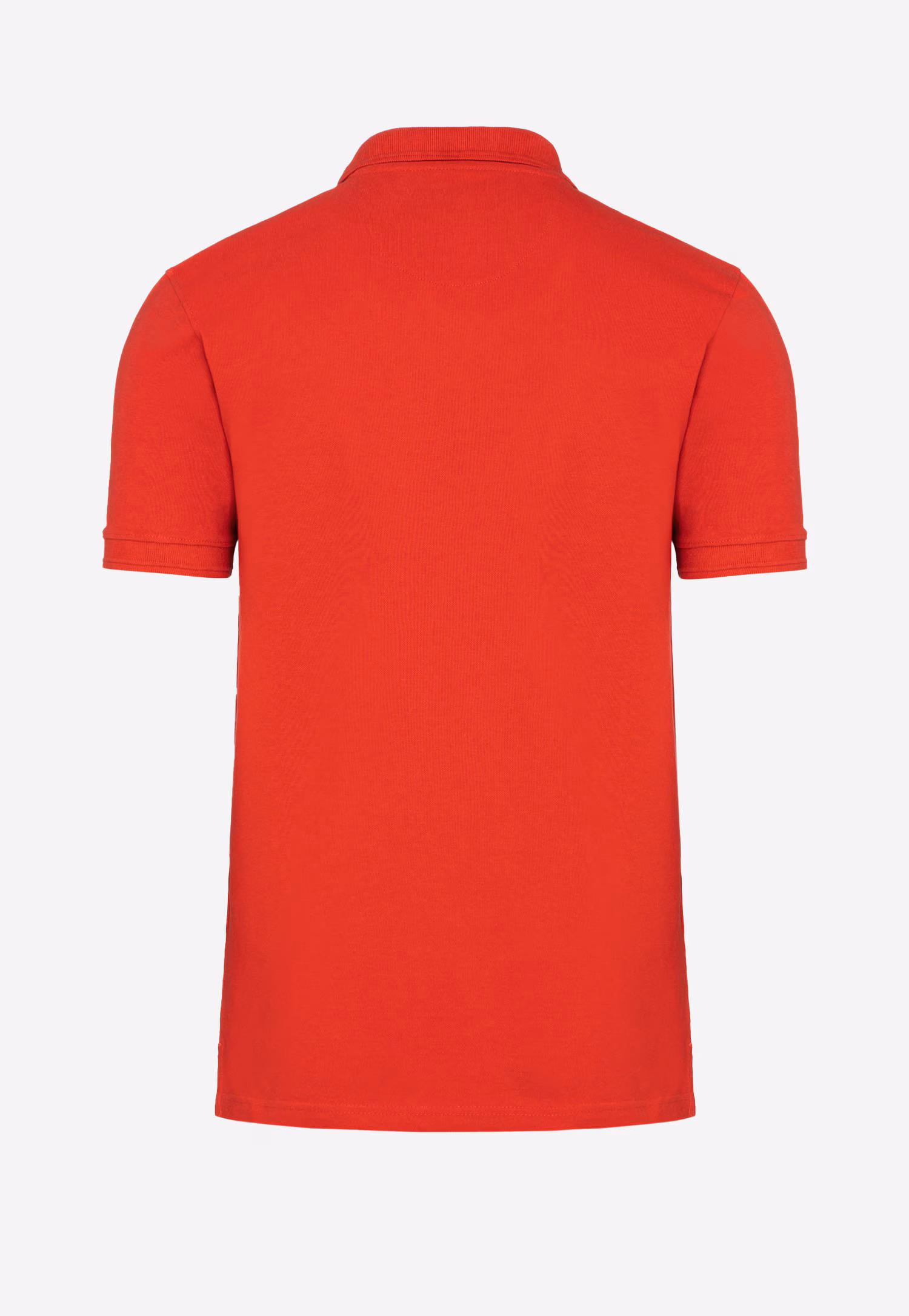 Jasnoniebieskie bawełniane polo męskie z haftowanym logo