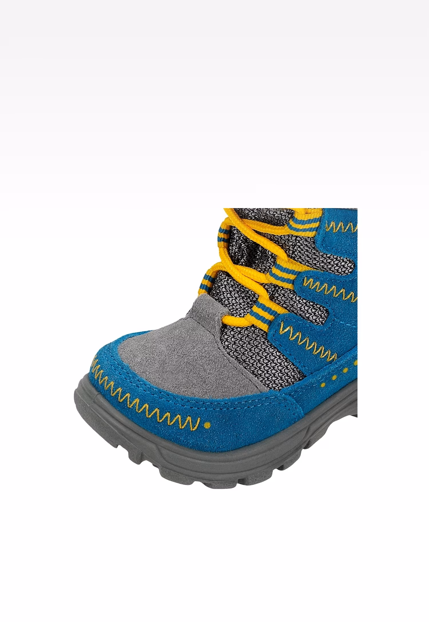 Trzewiki ocieplane BARTEK T-51579/0TF, turkusowo-szary