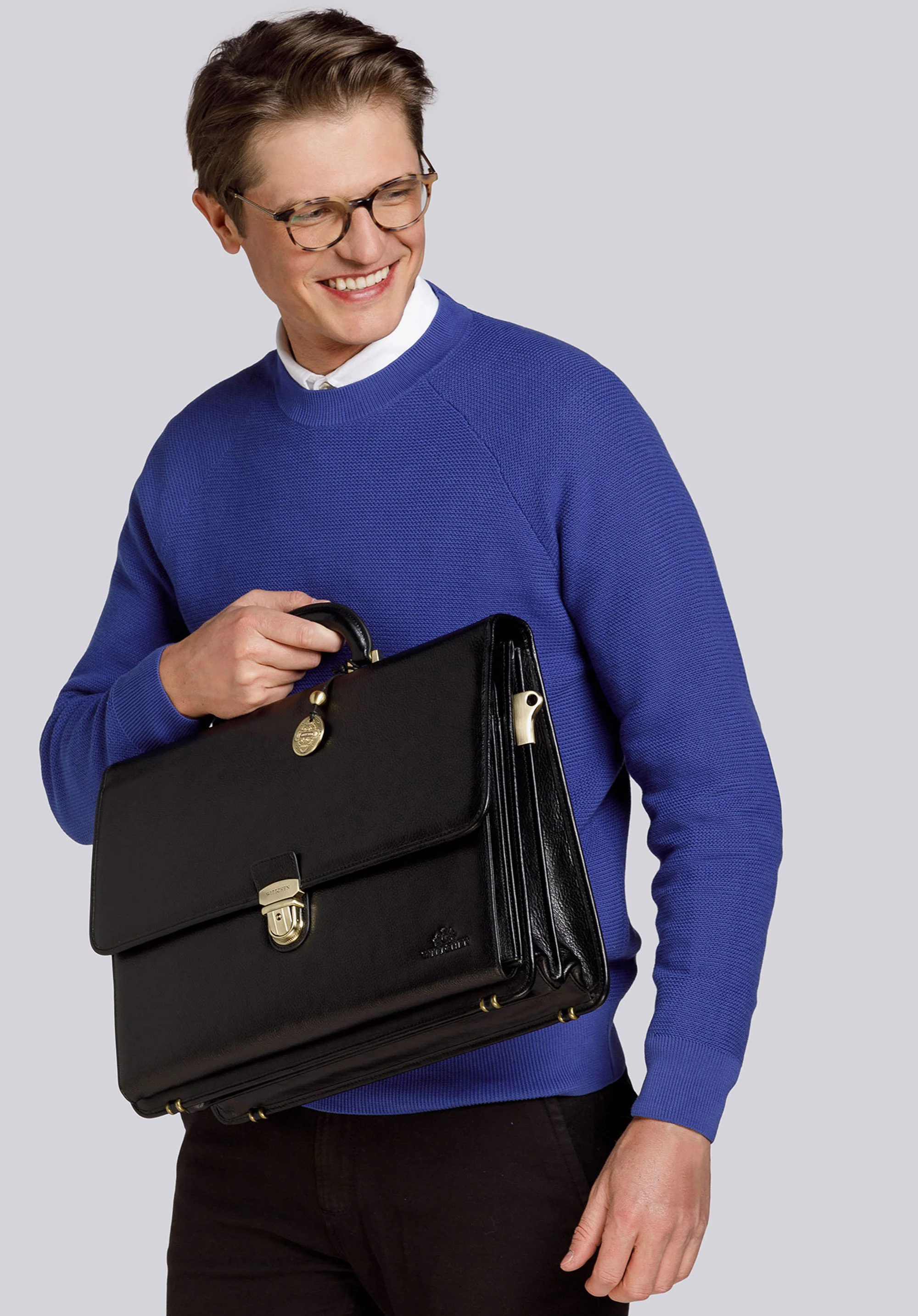 Teczka skórzana luksusowa