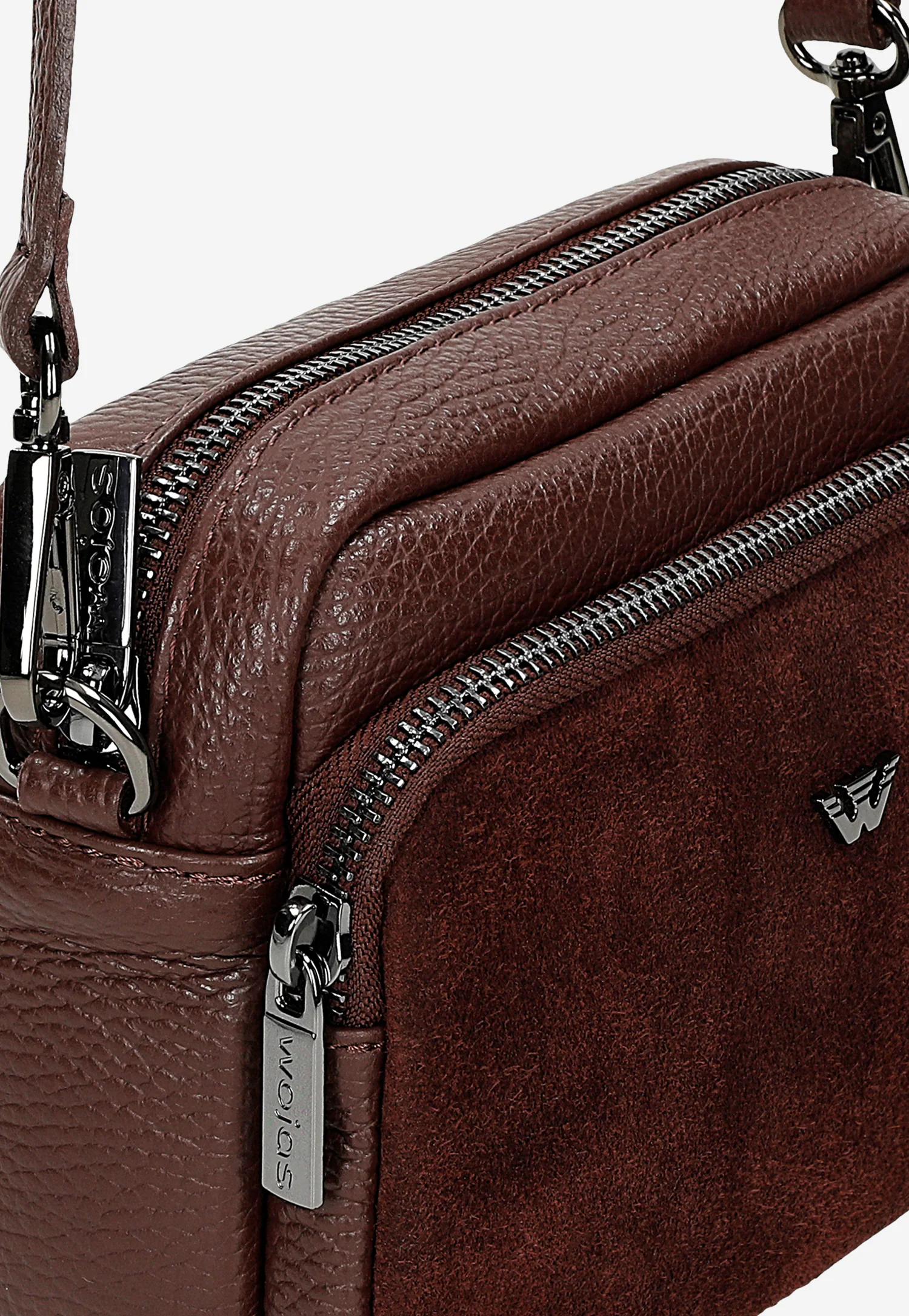 Mała złota torebka damska crossbody