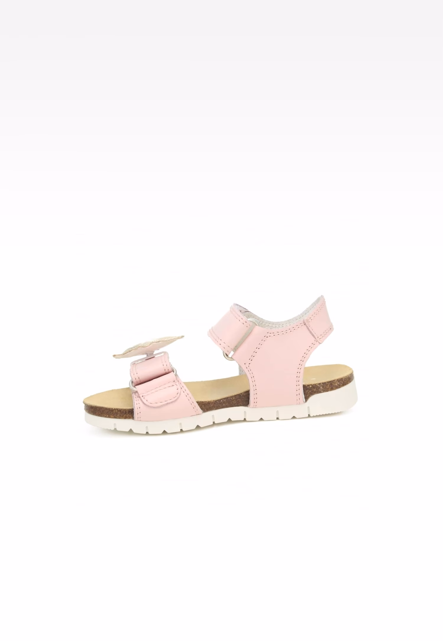 Sandały BARTEK 16183026, dla dziewcząt, beżowo-biały