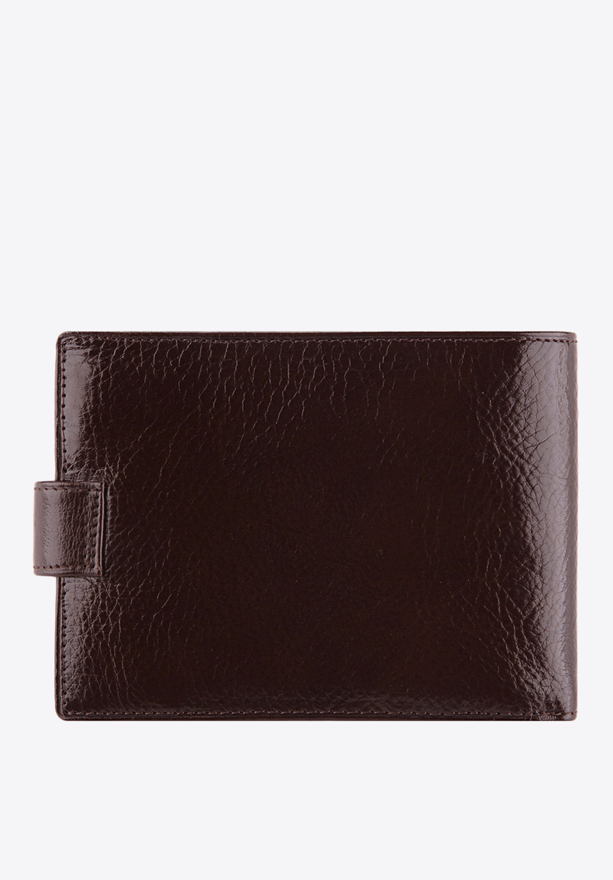 Męski portfel skórzany średni