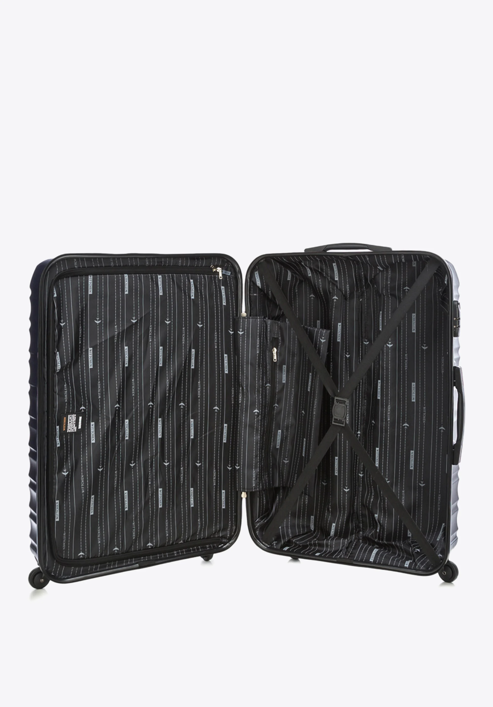 Kosmetyczka podróżna z ABS-u z żebrowaniem