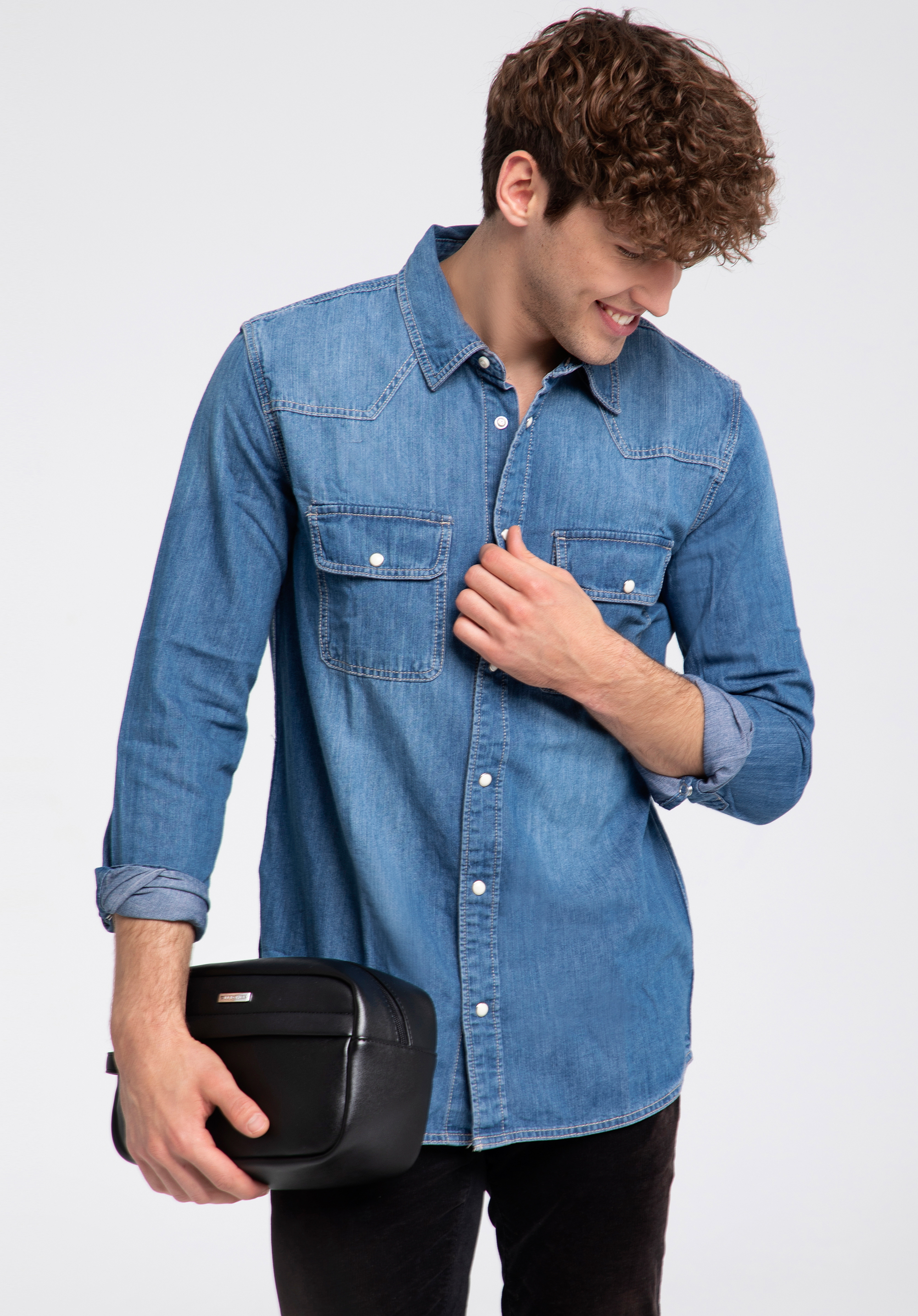 Męska kosmetyczka prostokątna