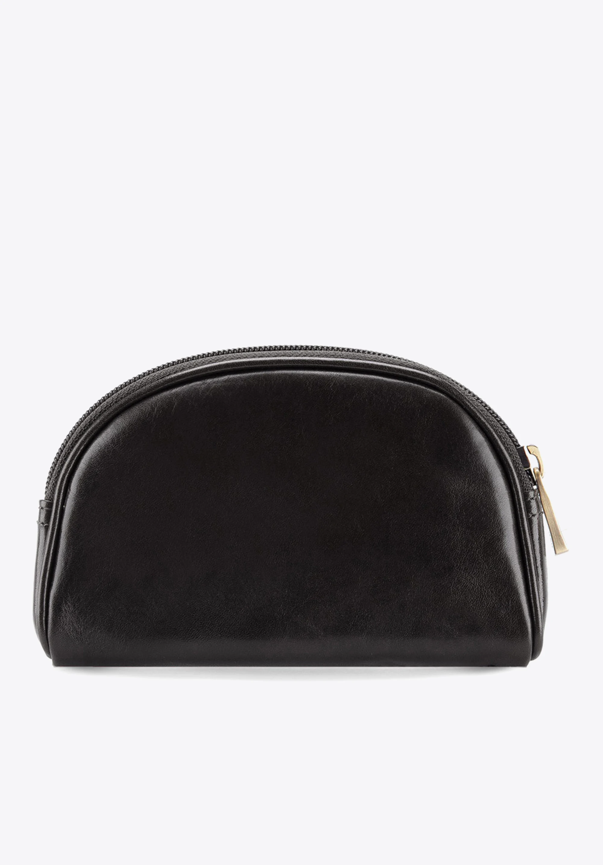 Kosmetyczka skórzana zaokrąglona