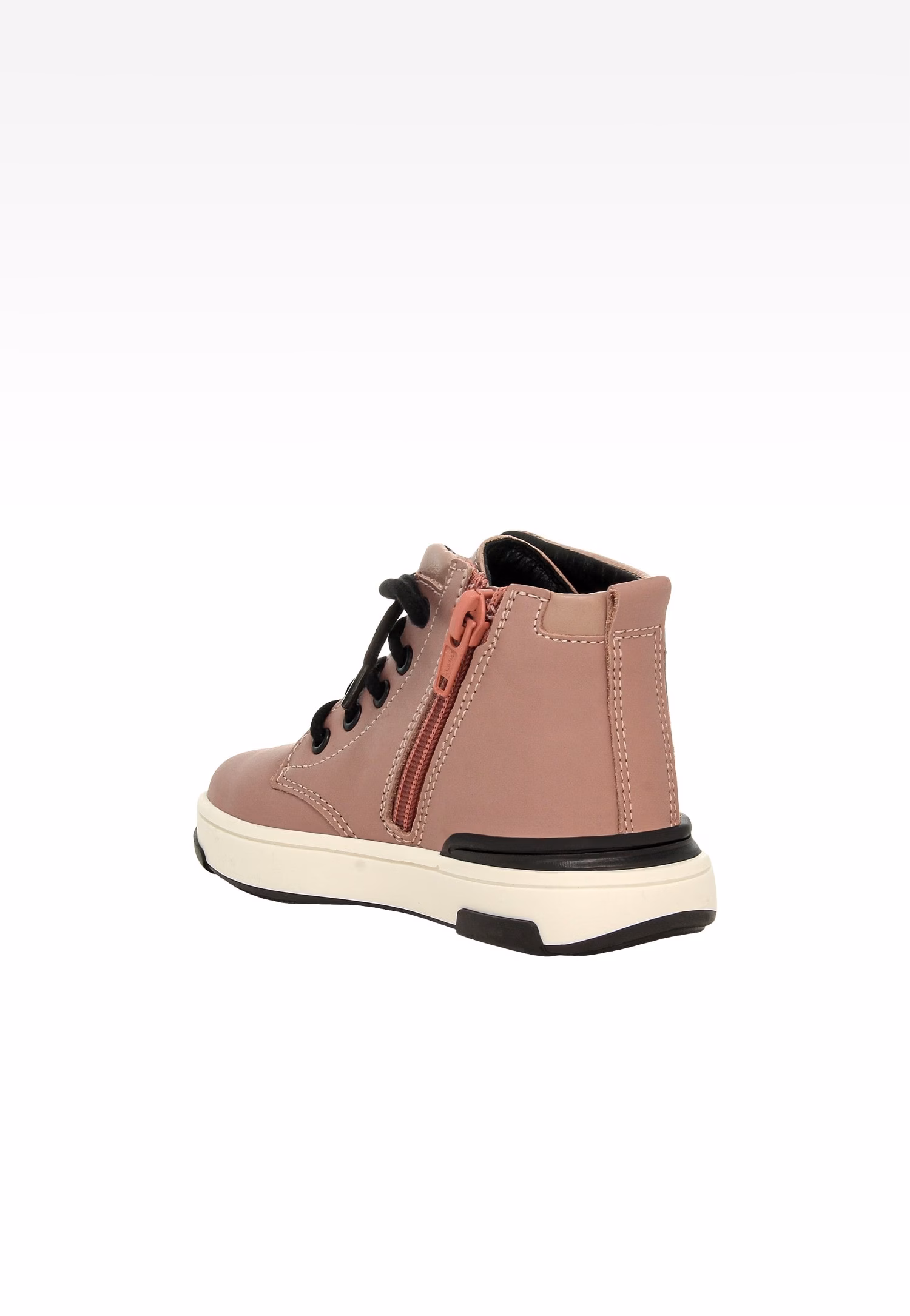 Błękitno-białe skórzane trampki BARTEK 1112104