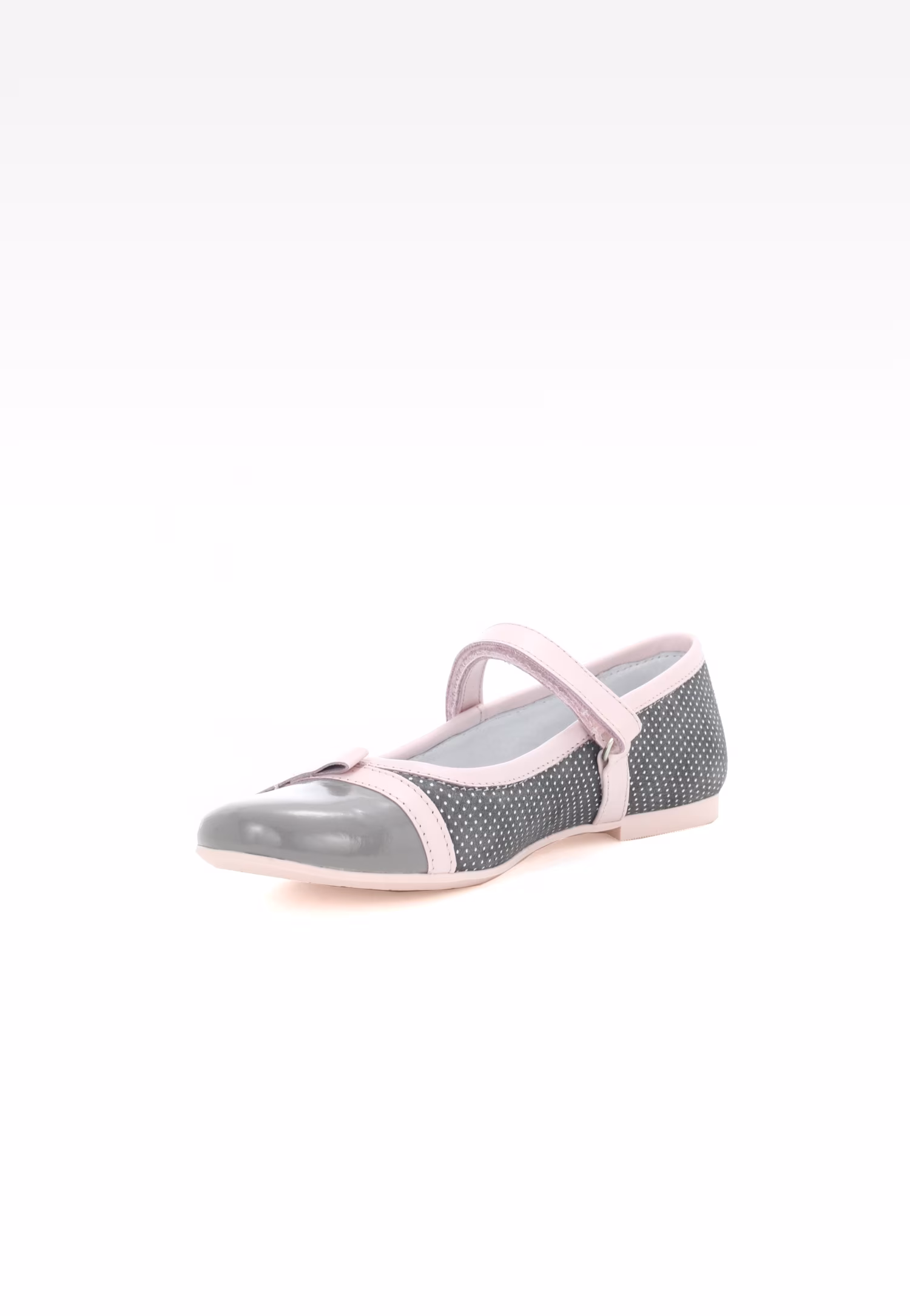 Komunijne, do komunii BARTEK T-18655/1G7, dla dziewcząt, szaro-różowy