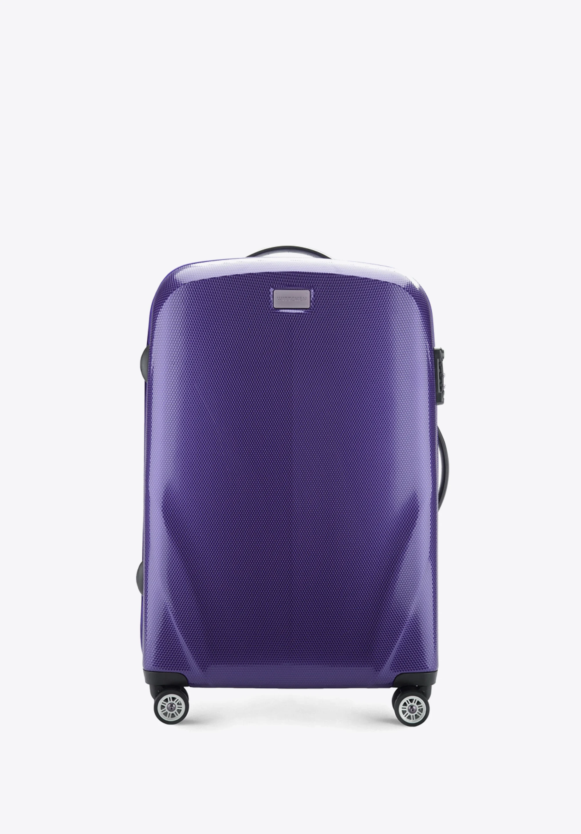 Walizka kabinowa z polikarbonu jednokolorowa