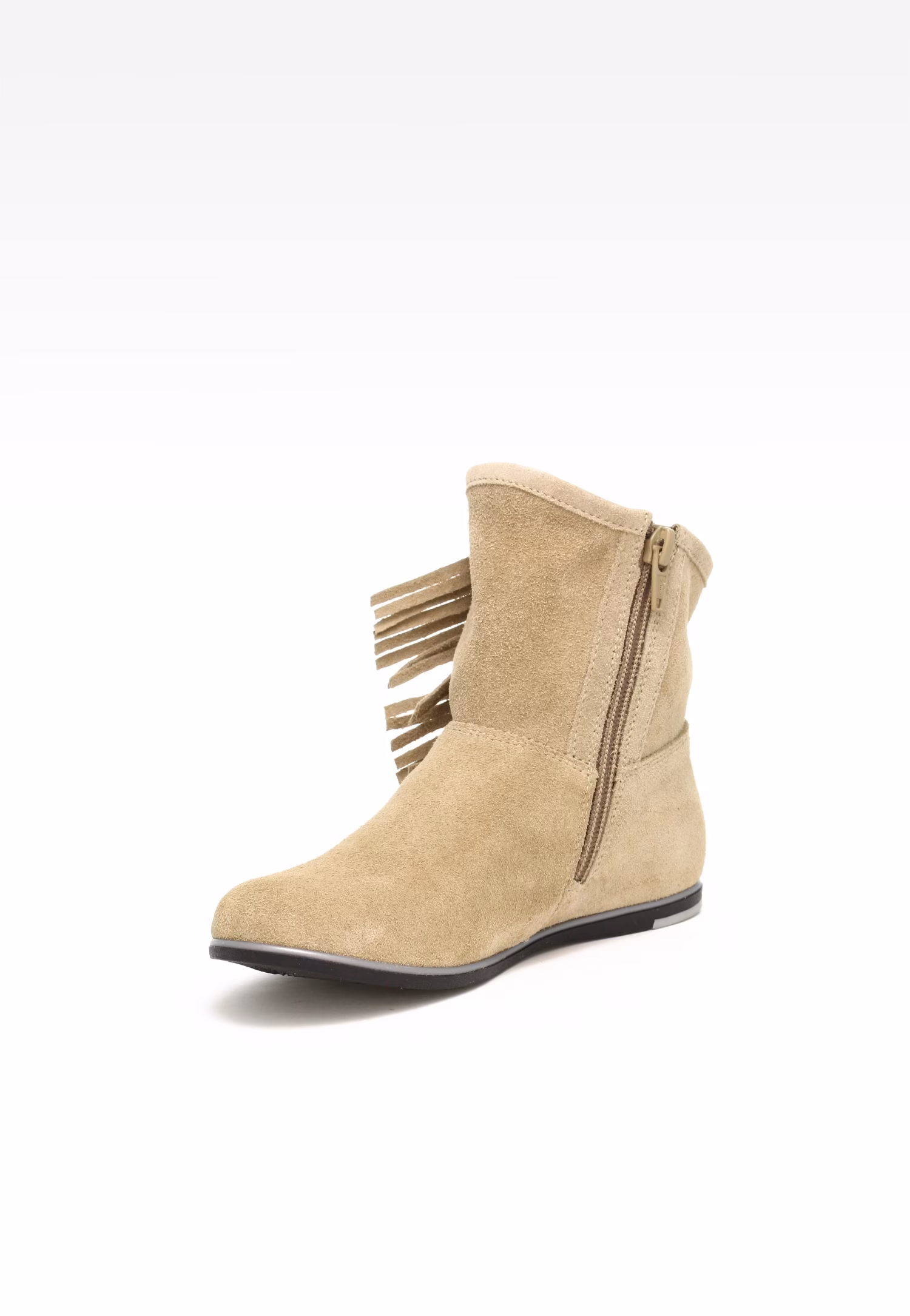 Botki BARTEK 17233019, dla dziewcząt, beżowy