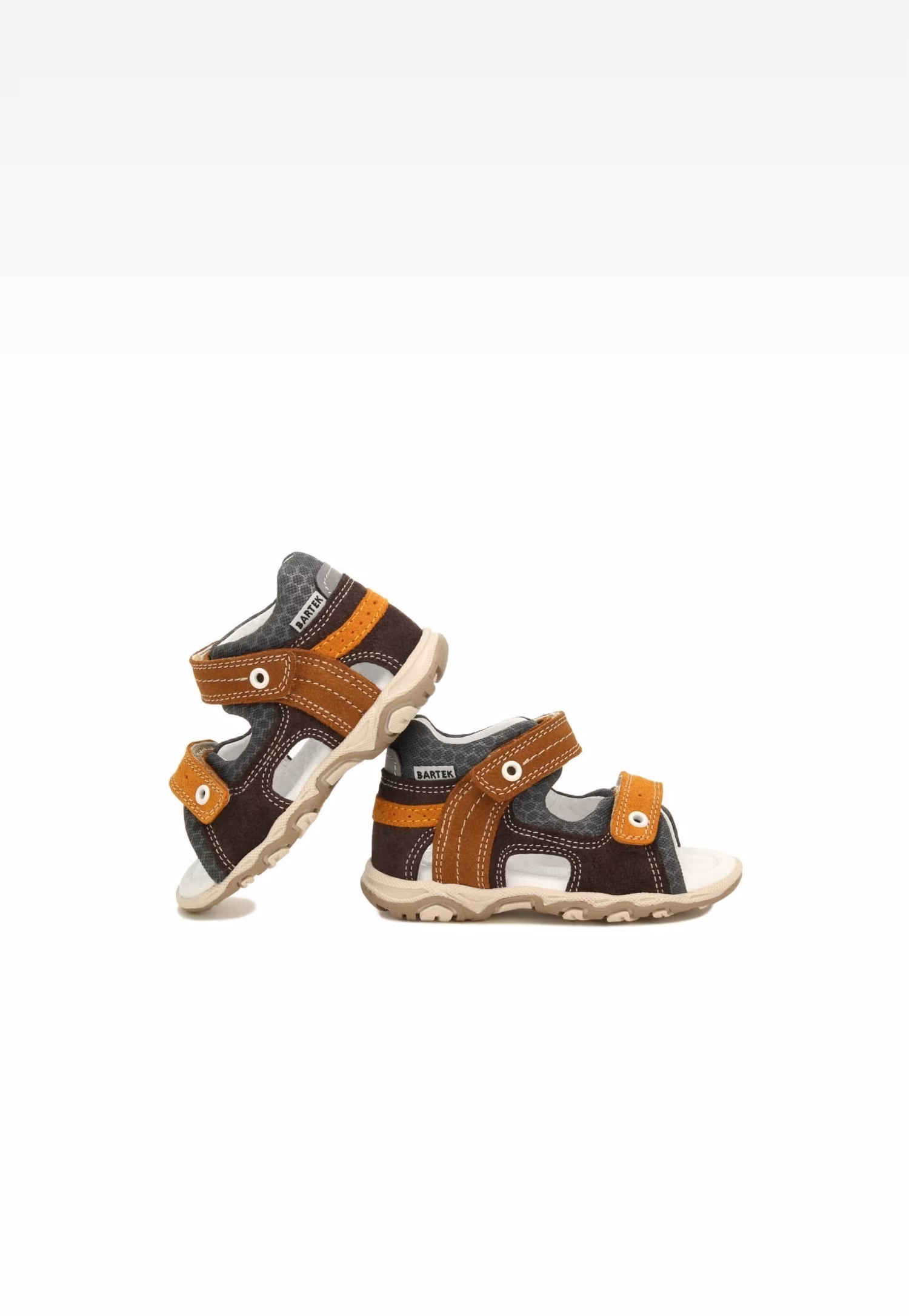 Sandały BARTEK 11848-024, dla chłopców, niebiesko-szaro-zielony