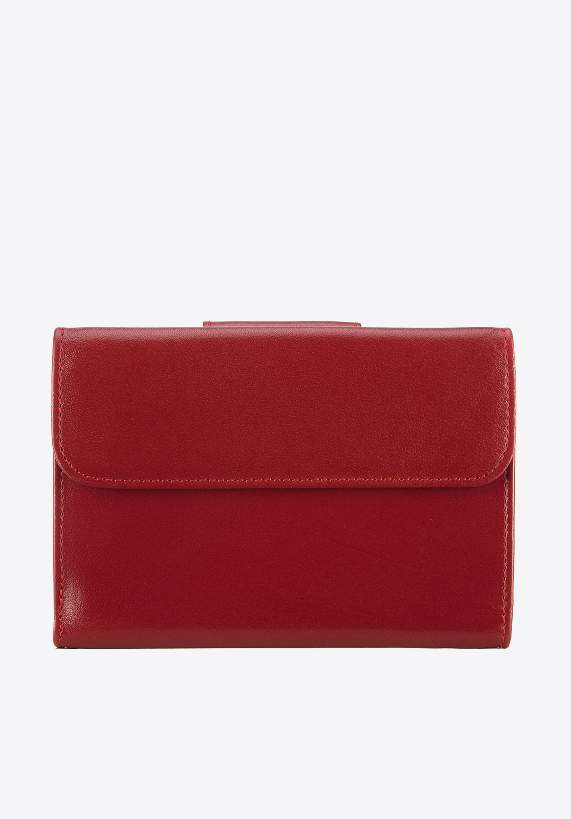 Damski portfel ze skóry z elegancką napą