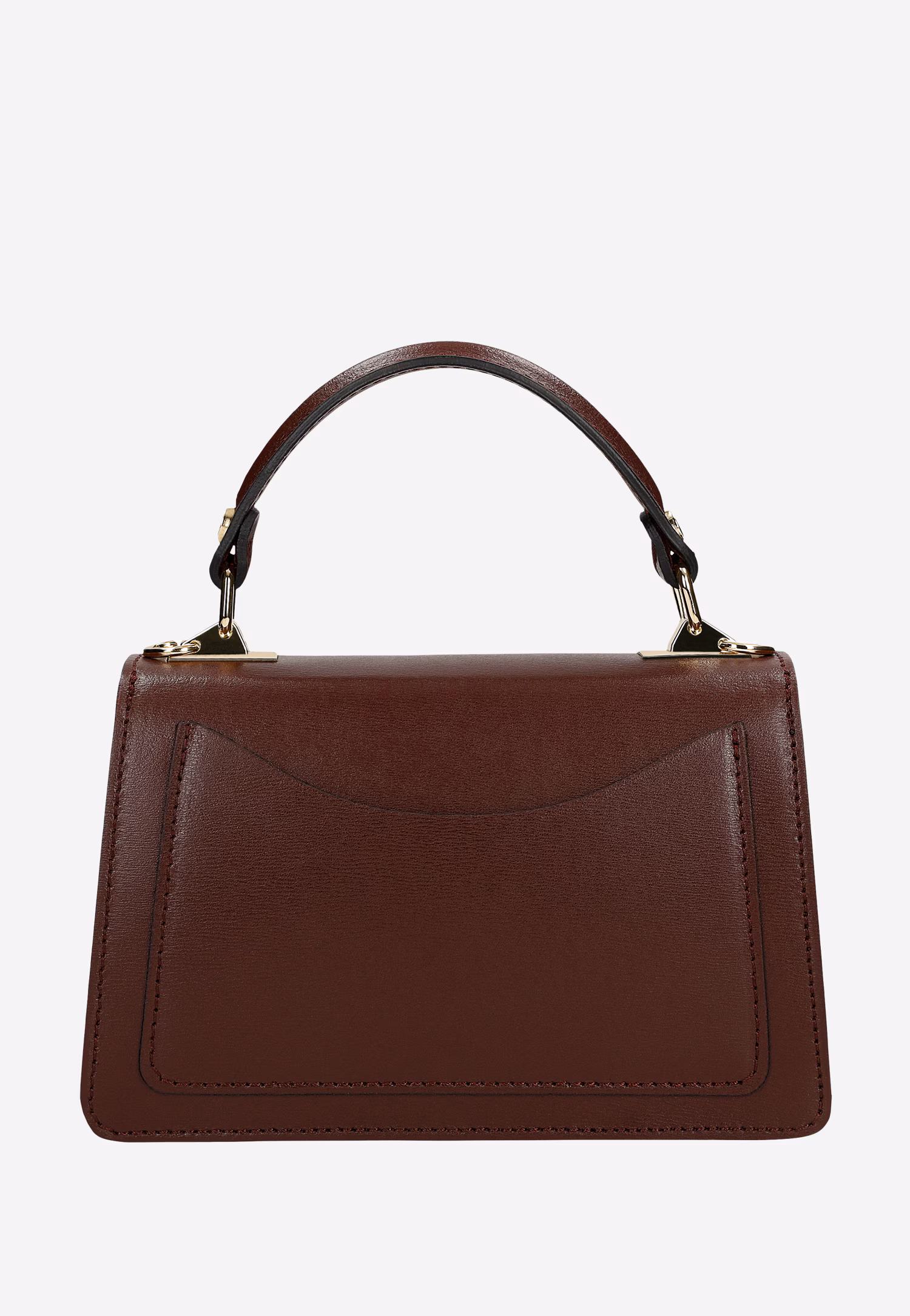 Czarna torebka damska z gładkiej skóry licowej