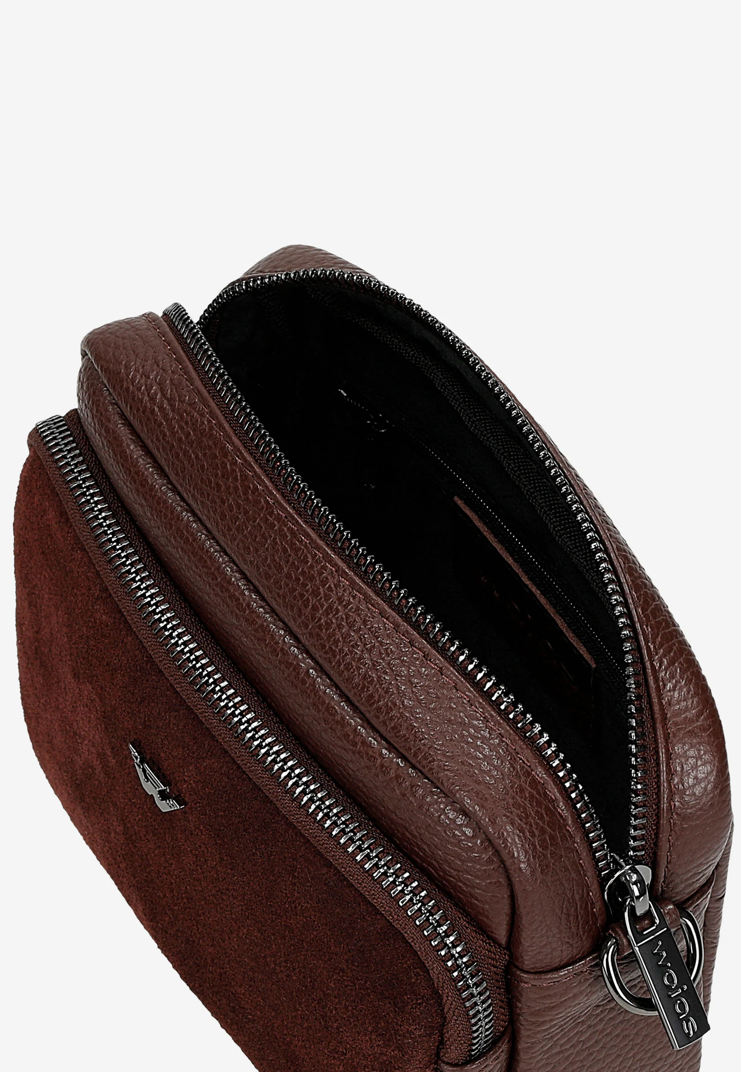 Mała złota torebka damska crossbody