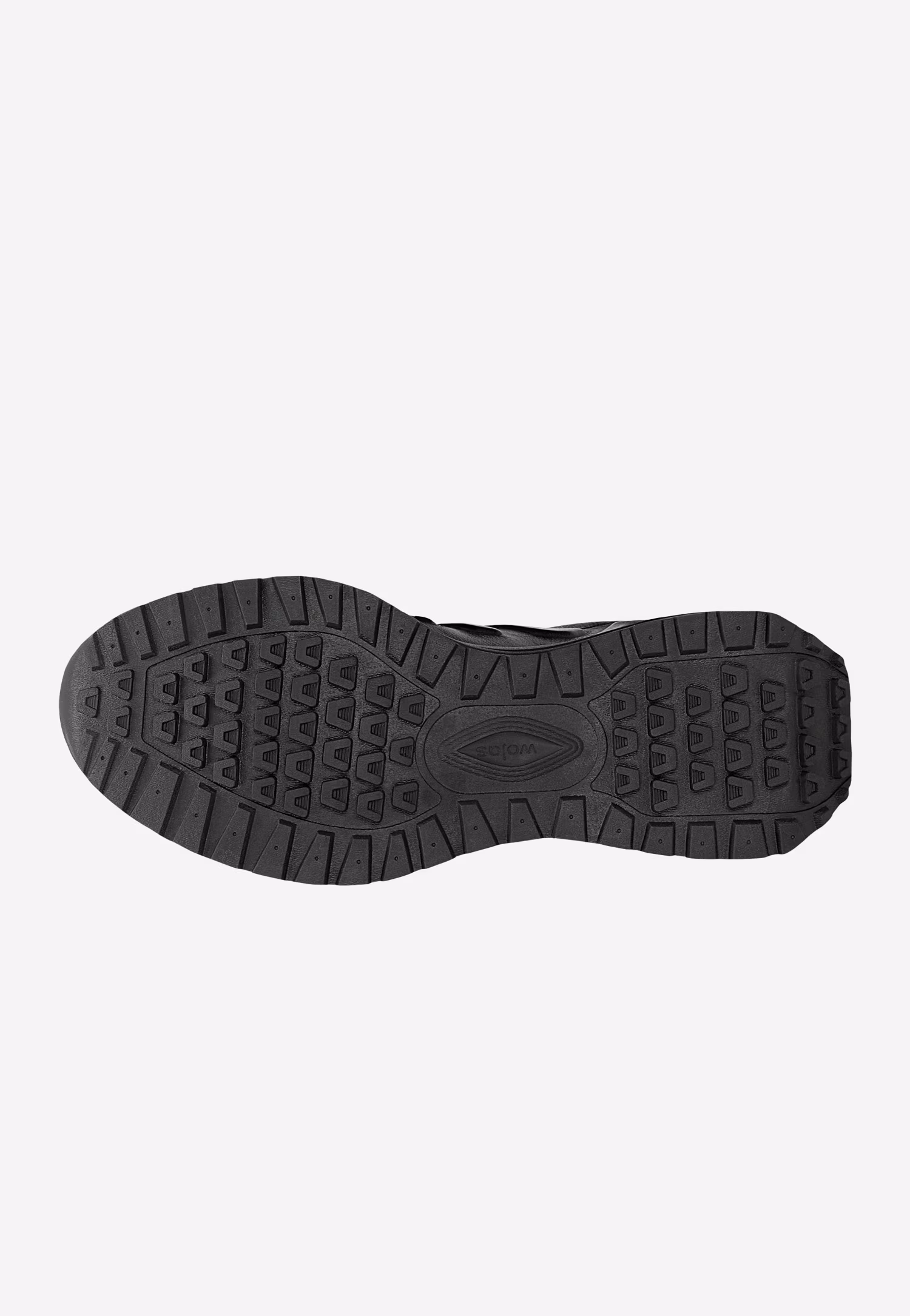 Czarne awangardowe sneakersy męskie