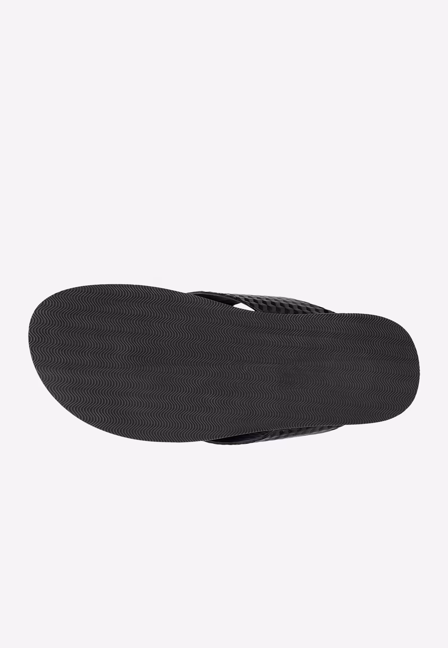 Czarne skórzane japonki męskie