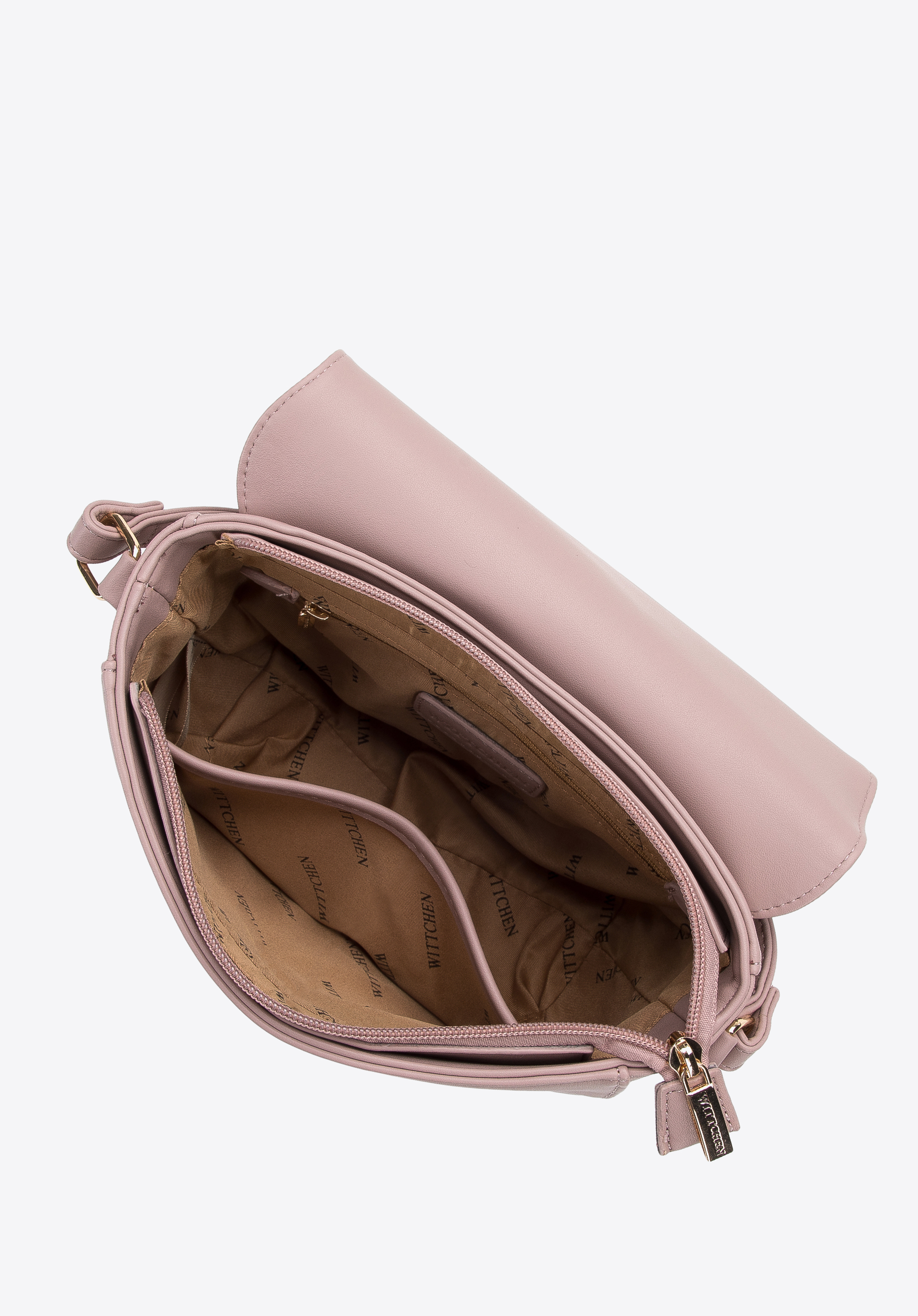 Damska listonoszka z ozdobną plecionką