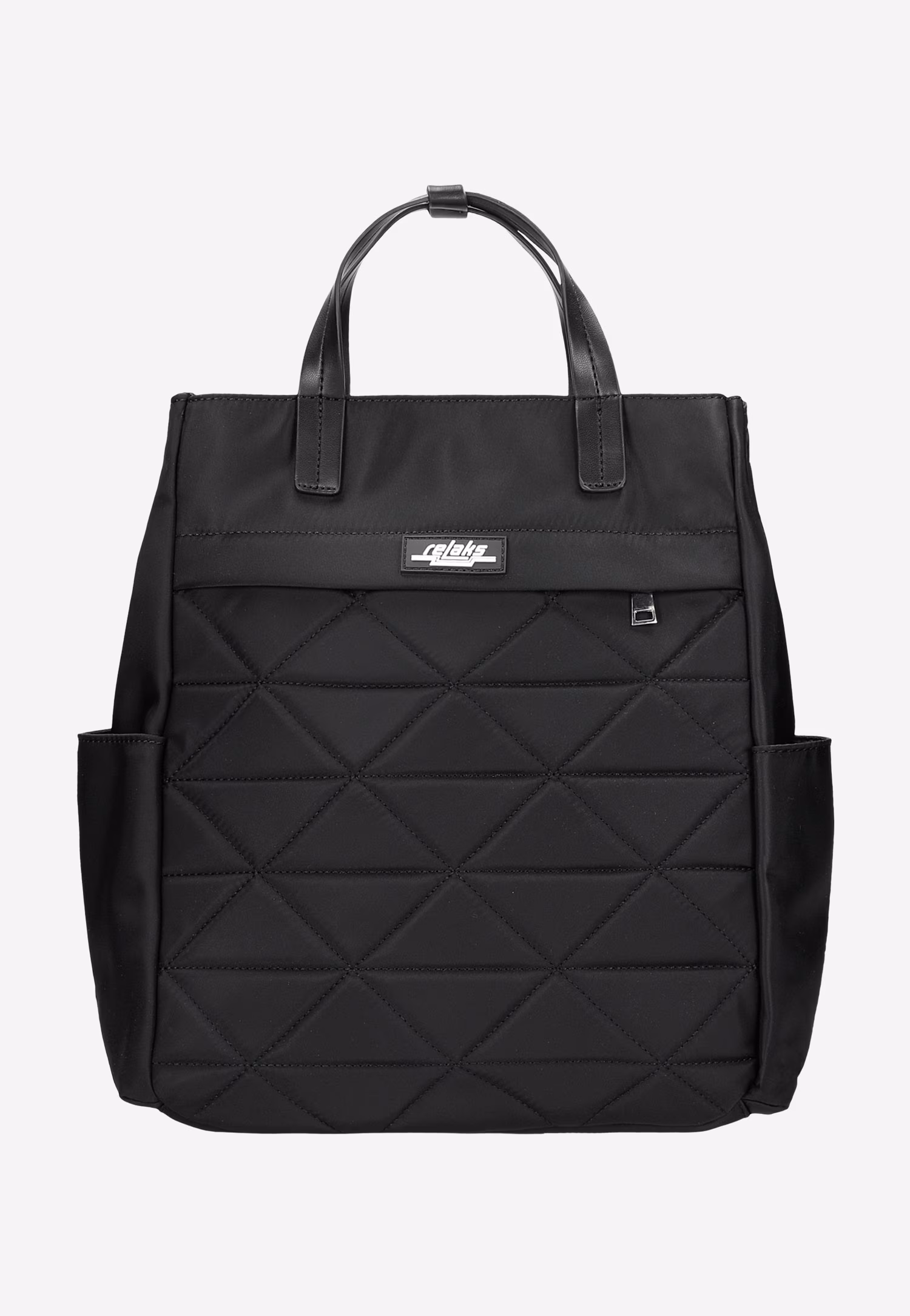 RELAKS beżowy plecak damski z pikowaniem