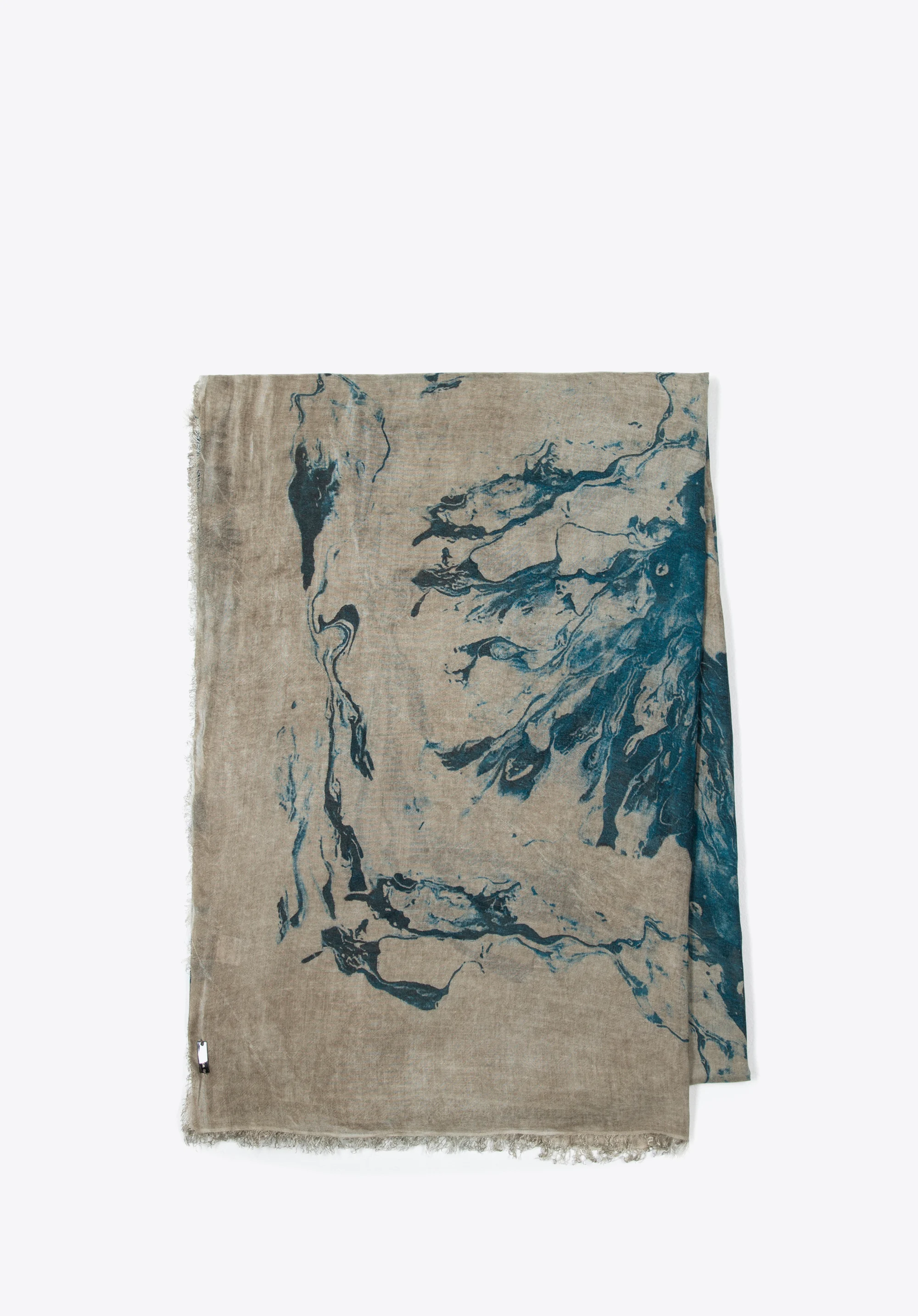 Damski szal w nieregularny wzór