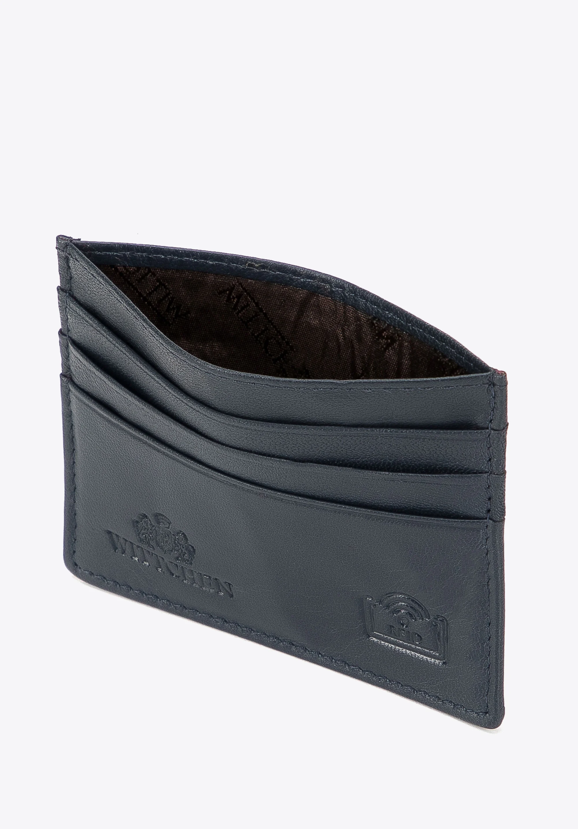 Etui skórzane z ochroną kart