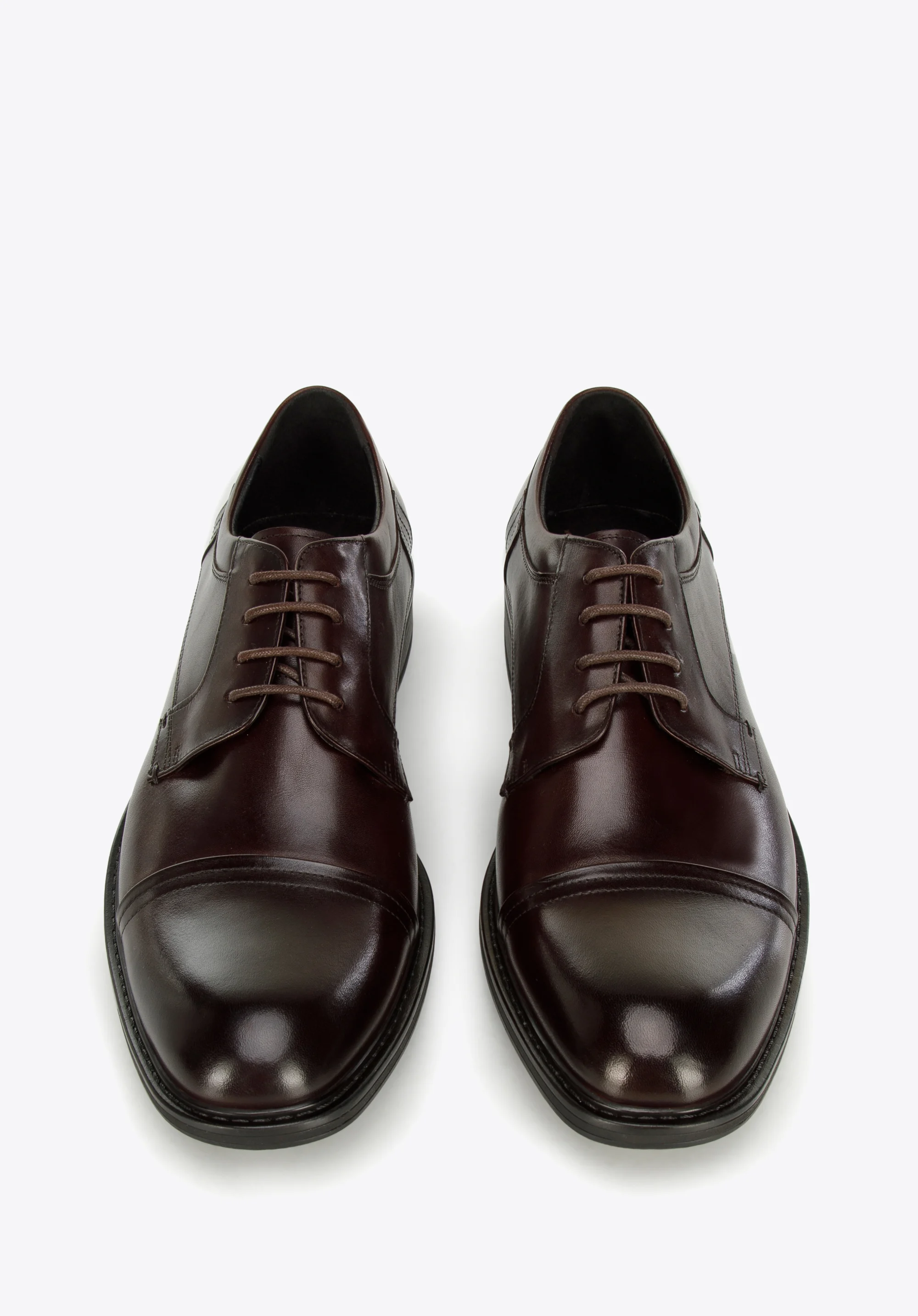 Męskie derby skórzane klasyczne