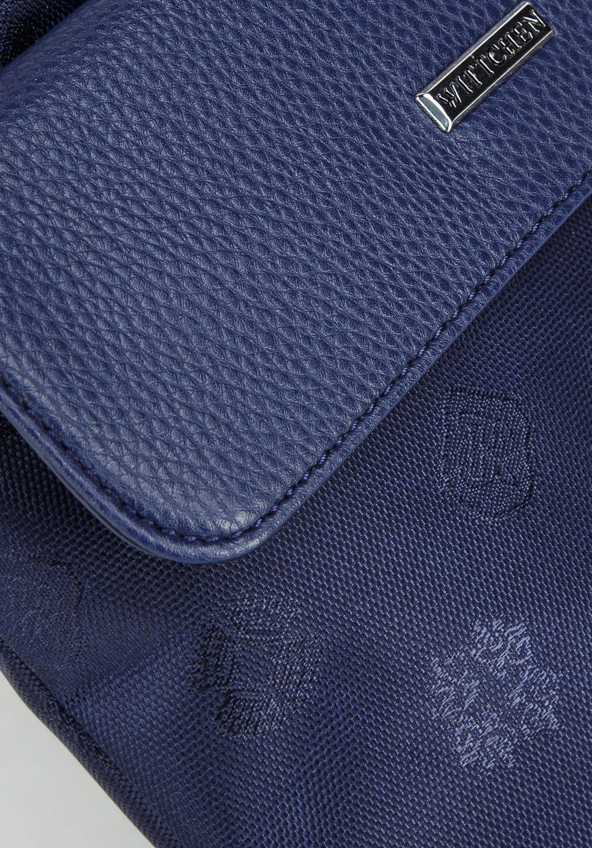 Damska listonoszka z tkaniny w logo z kieszonką