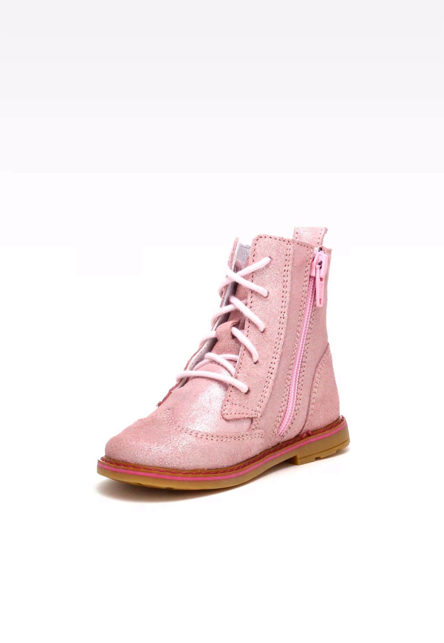 Trzewiki BARTEK 1087-MA4S, dla dziewcząt,  jasno różowy