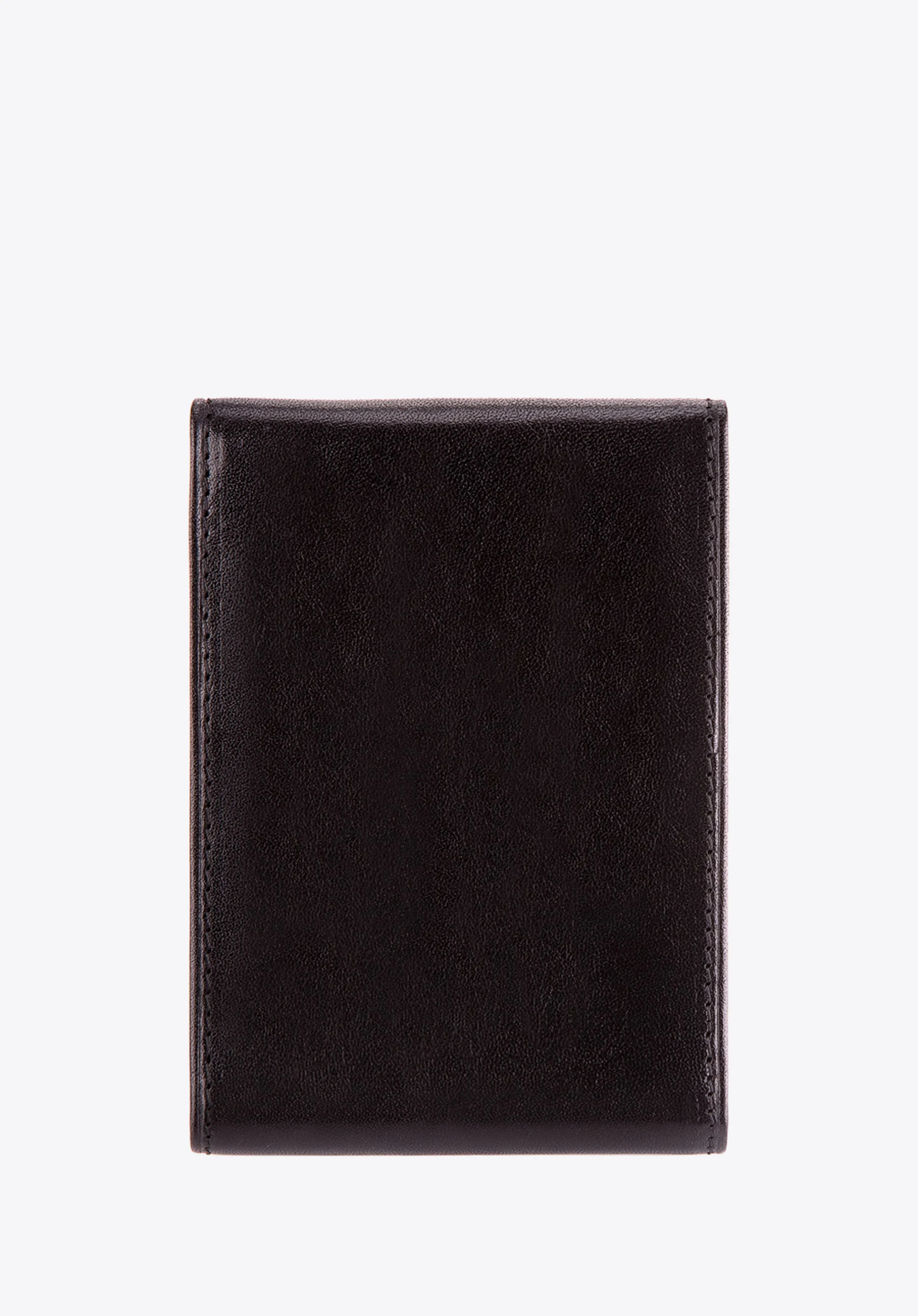 Etui na karty skórzane z herbem rozkładane