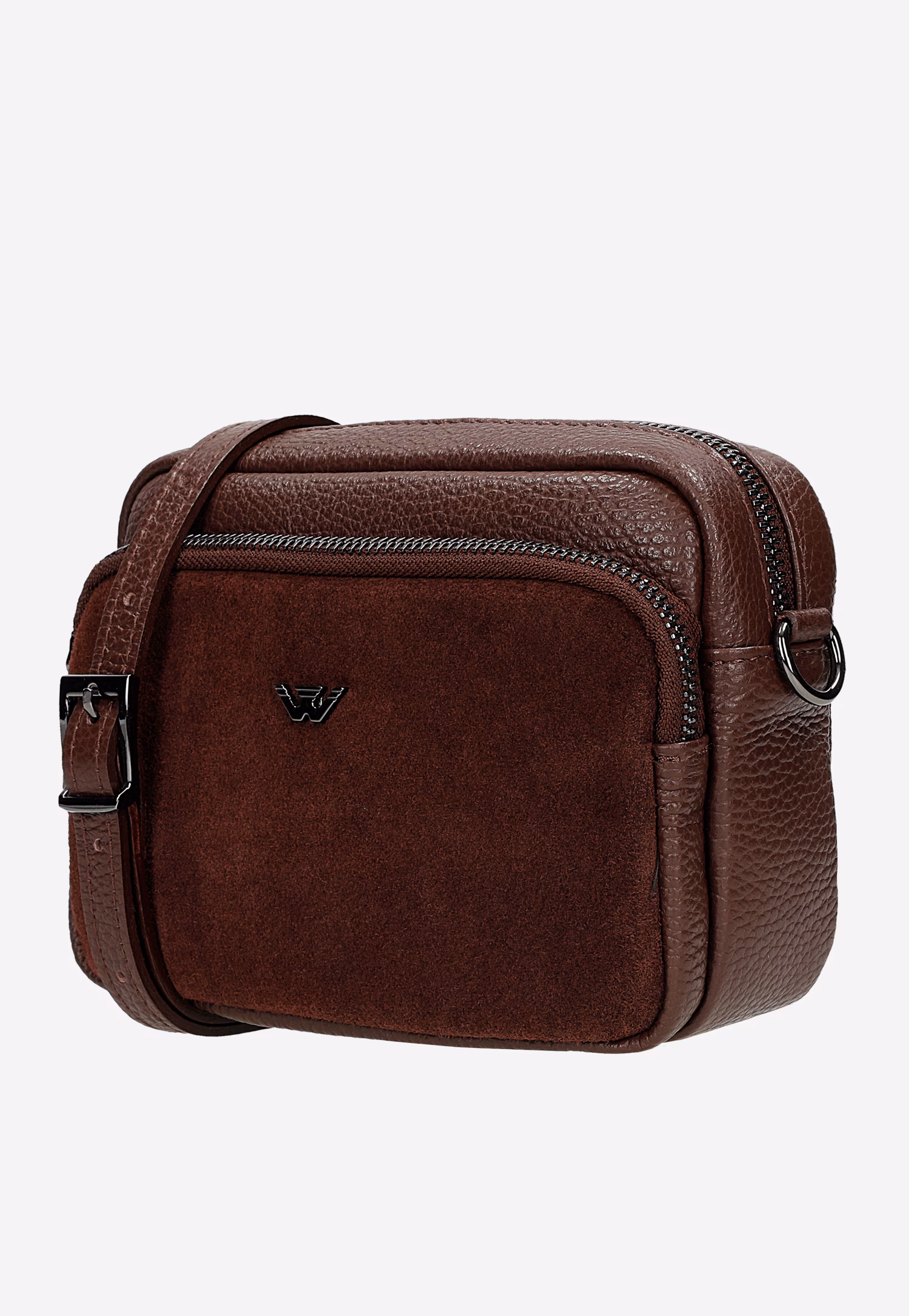 Mała złota torebka damska crossbody