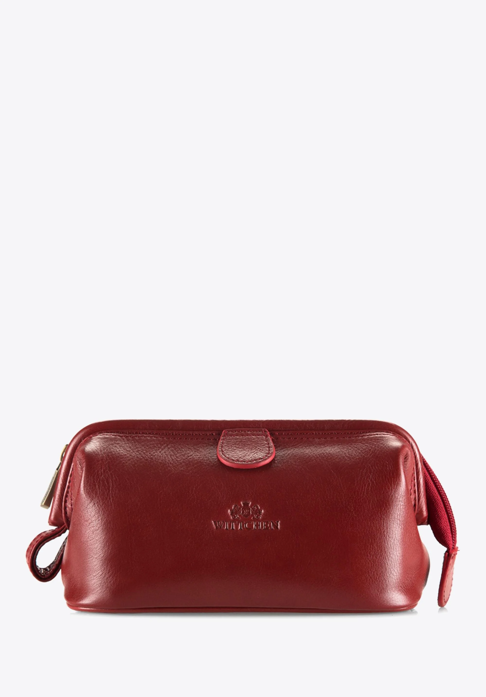 Kosmetyczka ze skóry prostokątna