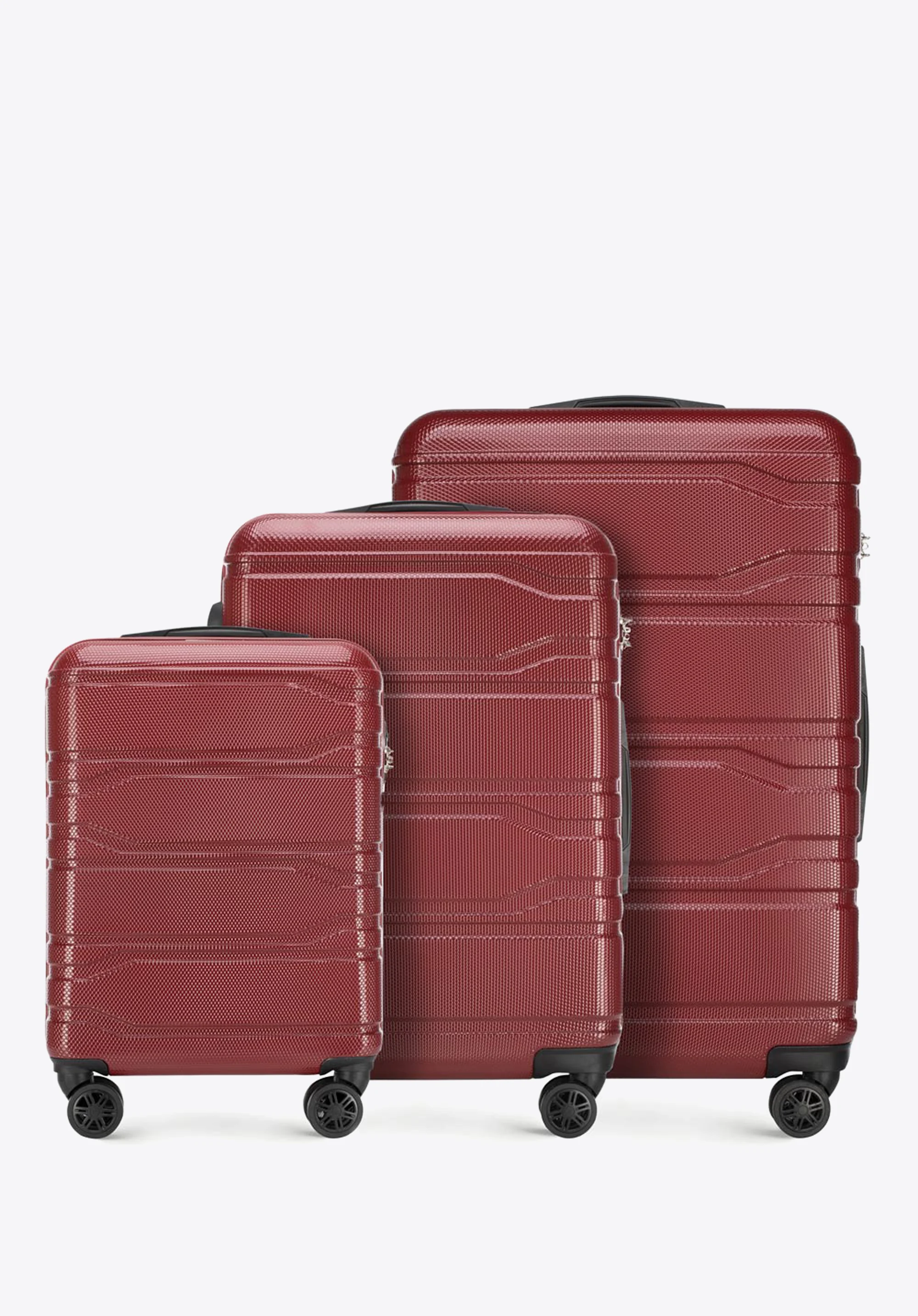 Walizka kabinowa z polikarbonu tłoczona