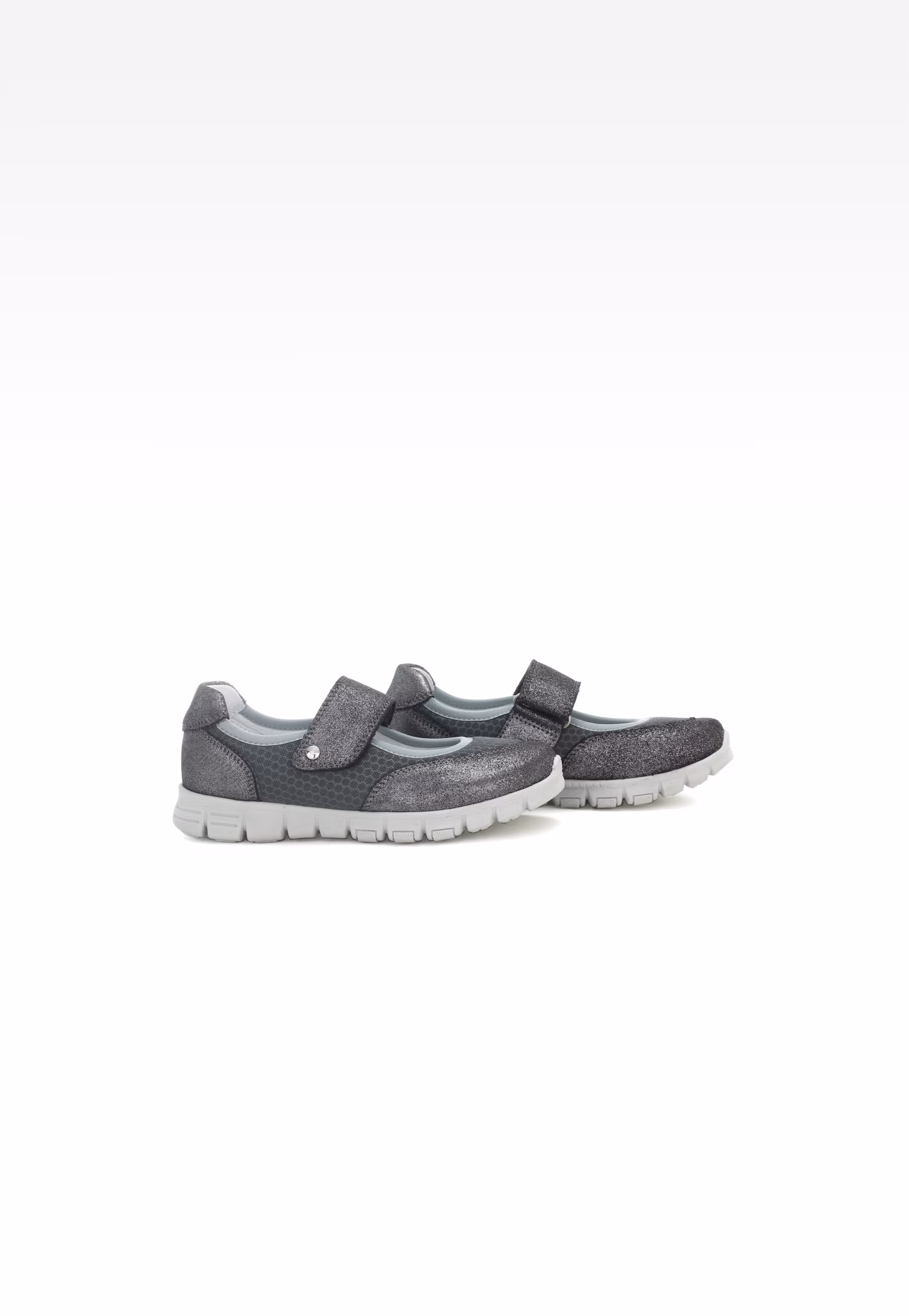 Wizytowe BARTEK W-48026/SZ/11M, dla dziewcząt, szary